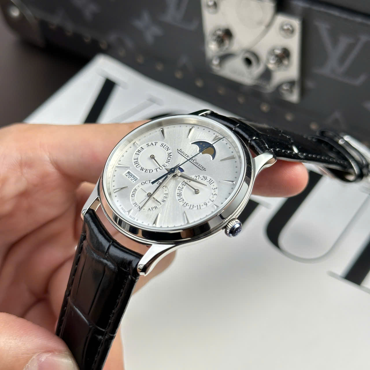 Đồng Hồ Jaeger LeCoultre Master Ultrathin Perpetual Calendar Replica 1:1 39mm VR Factory