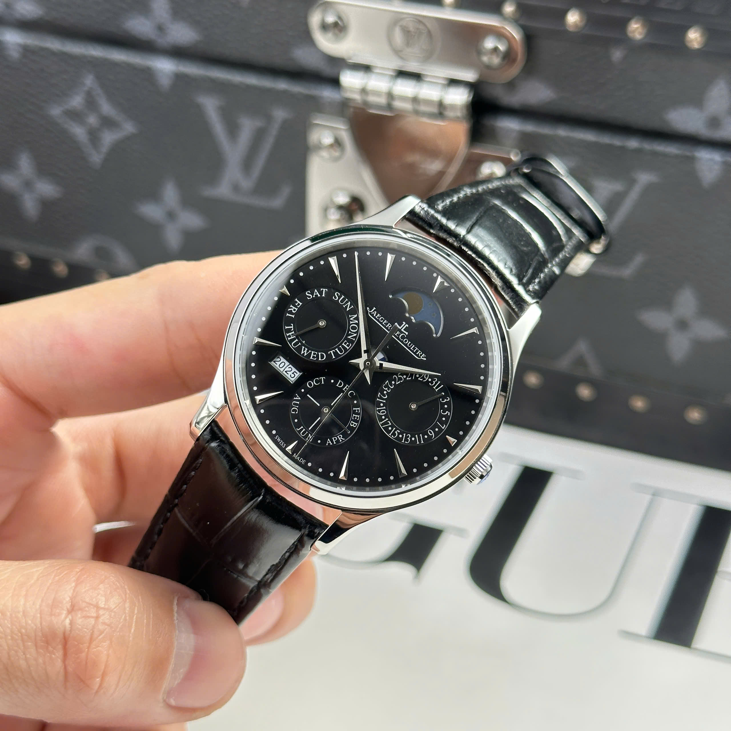 Đồng Hồ Jaeger LeCoultre Master Ultrathin Perpetual Calendar Replica 1:1 39mm VR Factory