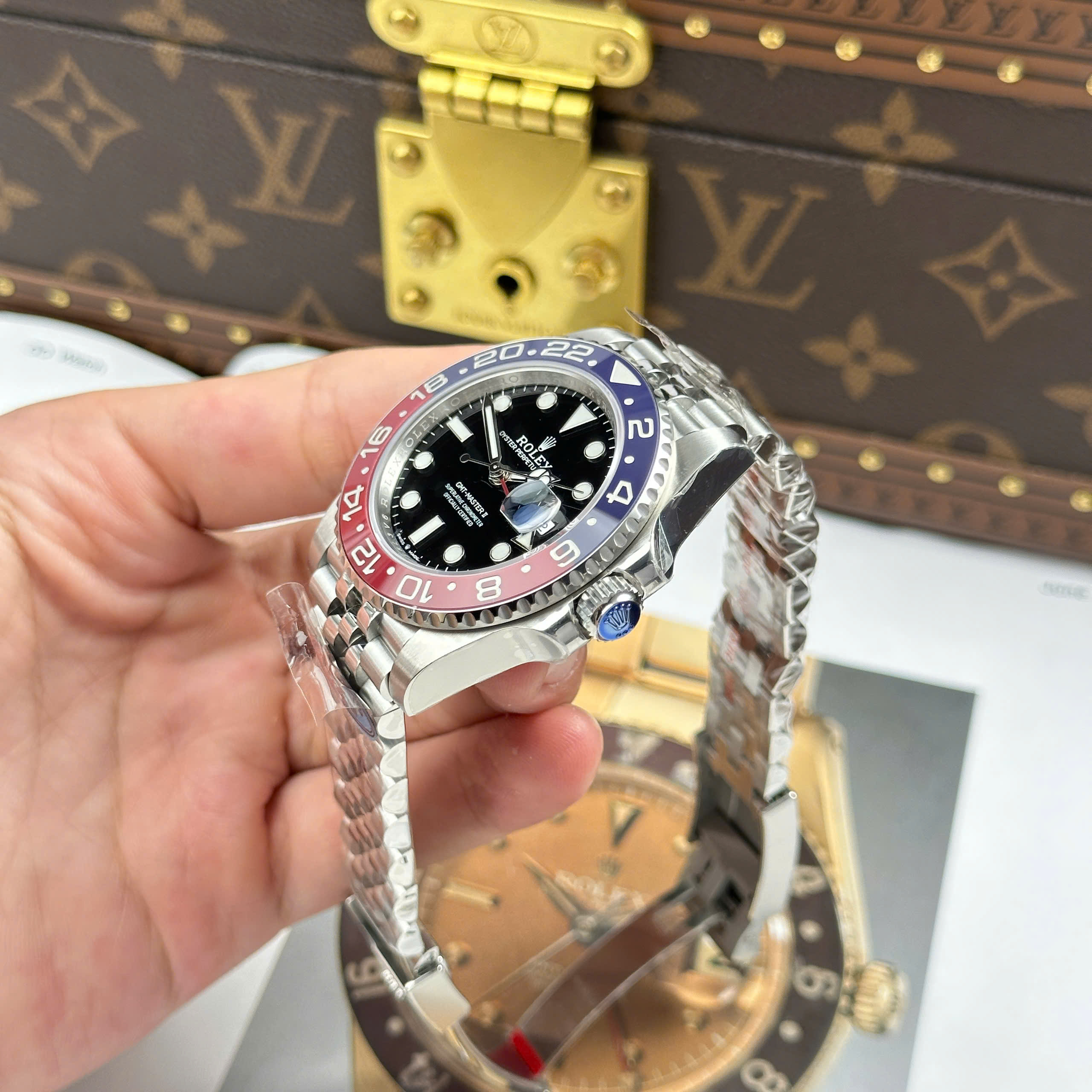 Rolex GMT-Master II 126710BLRO-0001 Pepsi Jubilee Replica 1:1 40mm Clean Factory 1:1