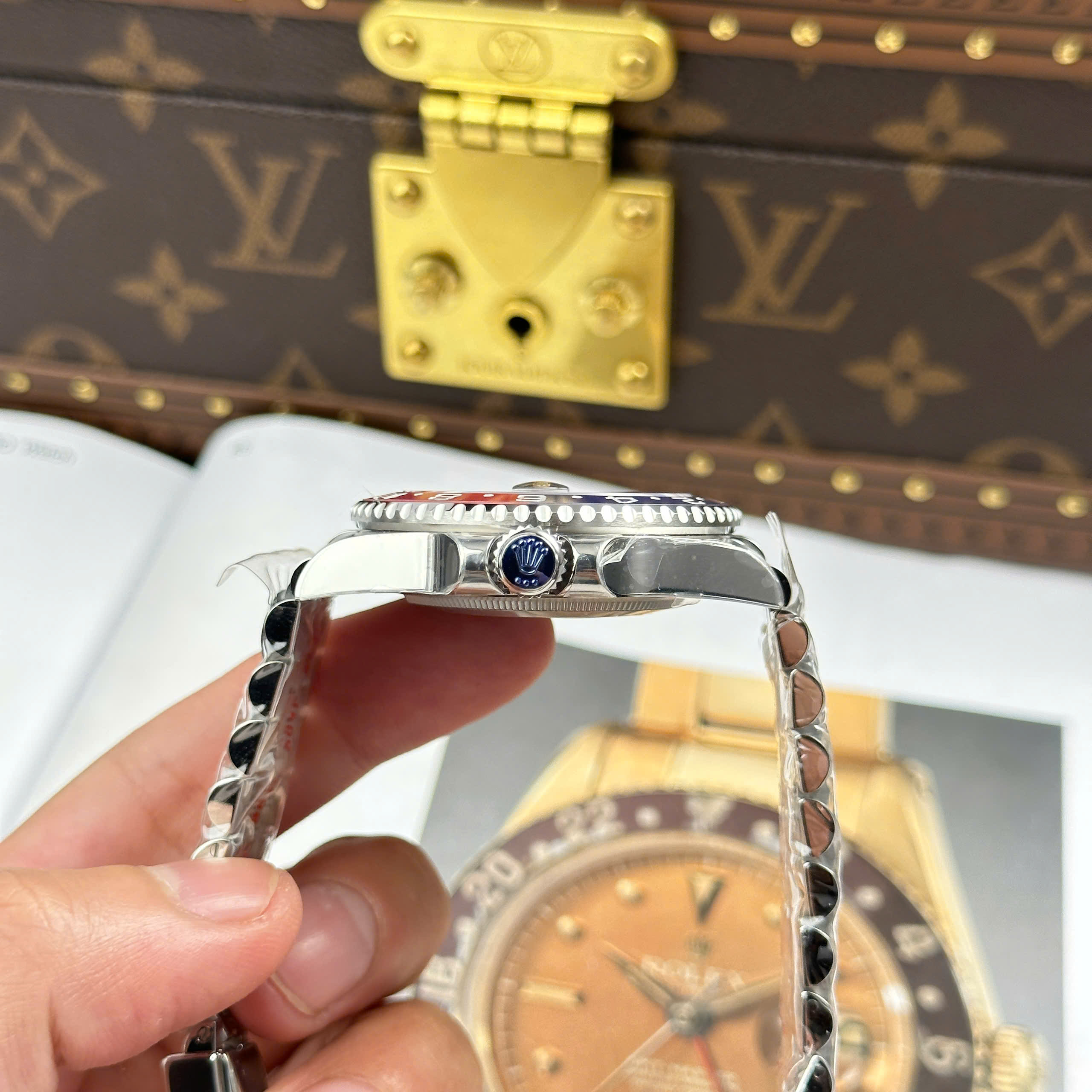 Rolex GMT-Master II 126710BLRO-0001 Pepsi Jubilee Replica 1:1 40mm Clean Factory 1:1