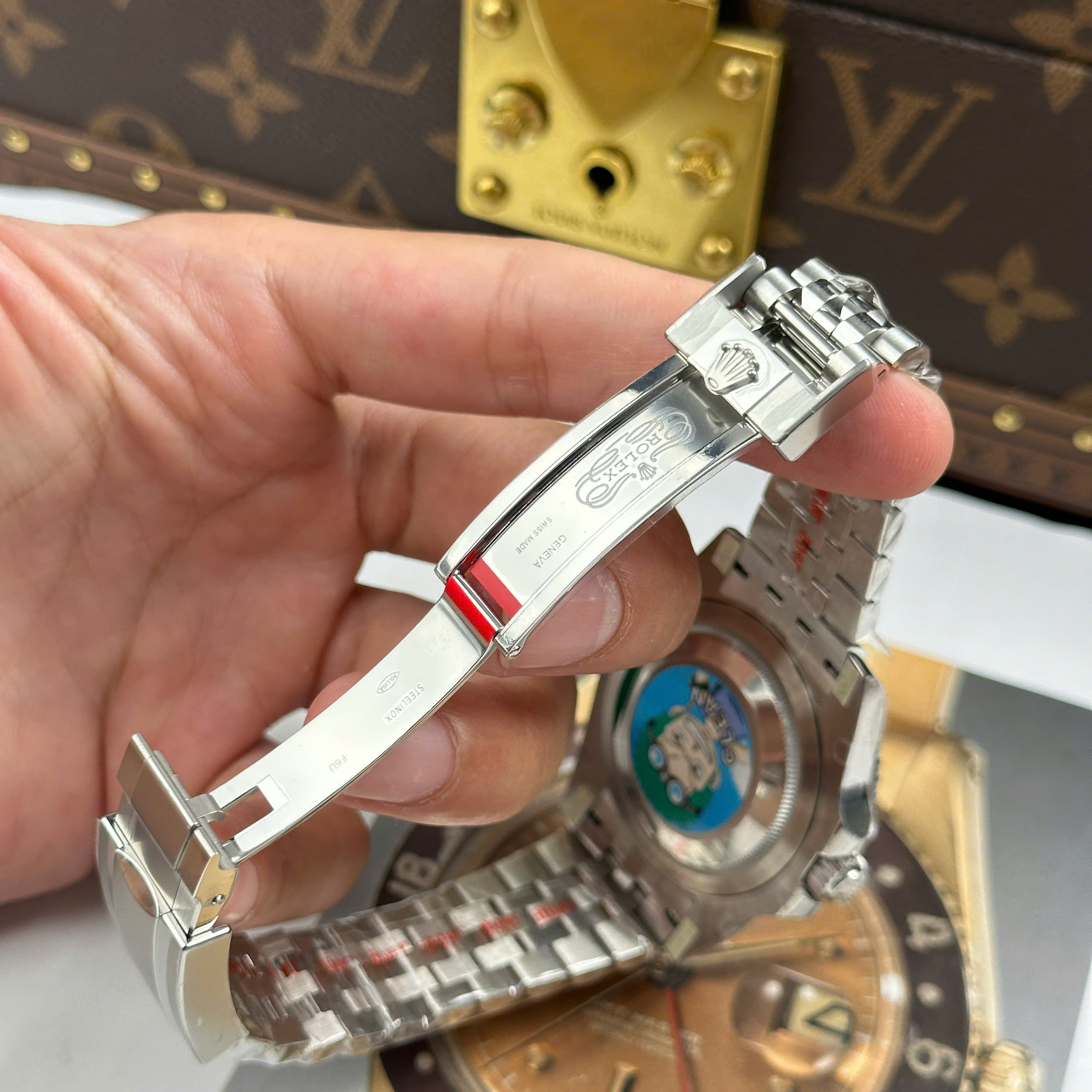 Đồng Hồ Rolex GMT-Master II 40mm 126710BLNR Batgirl Replica 1:1 Clean Factory