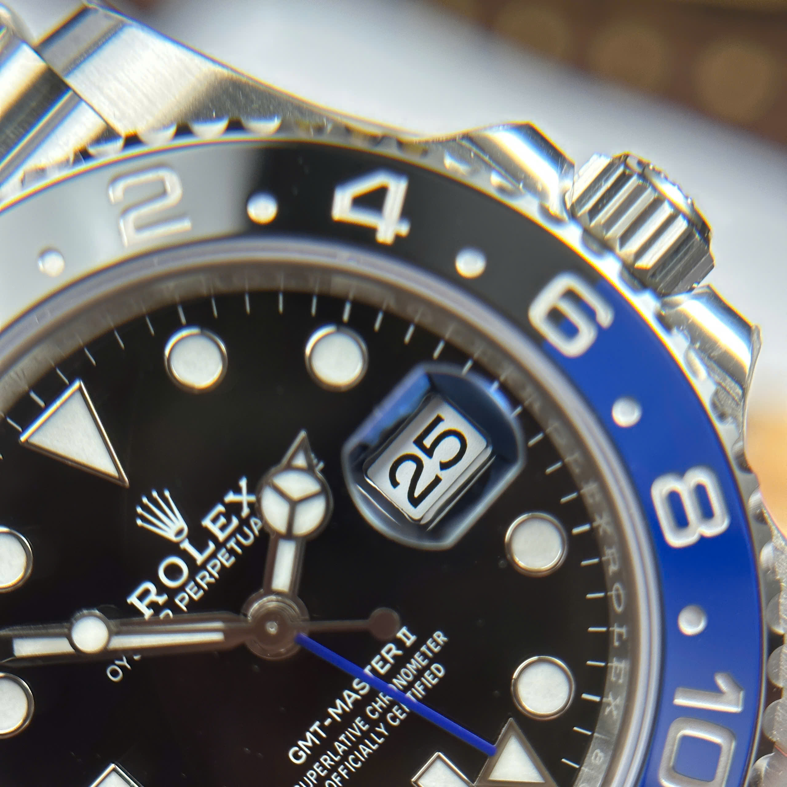 Đồng Hồ Rolex GMT-Master II 40mm 126710BLNR Batgirl Replica 1:1 Clean Factory