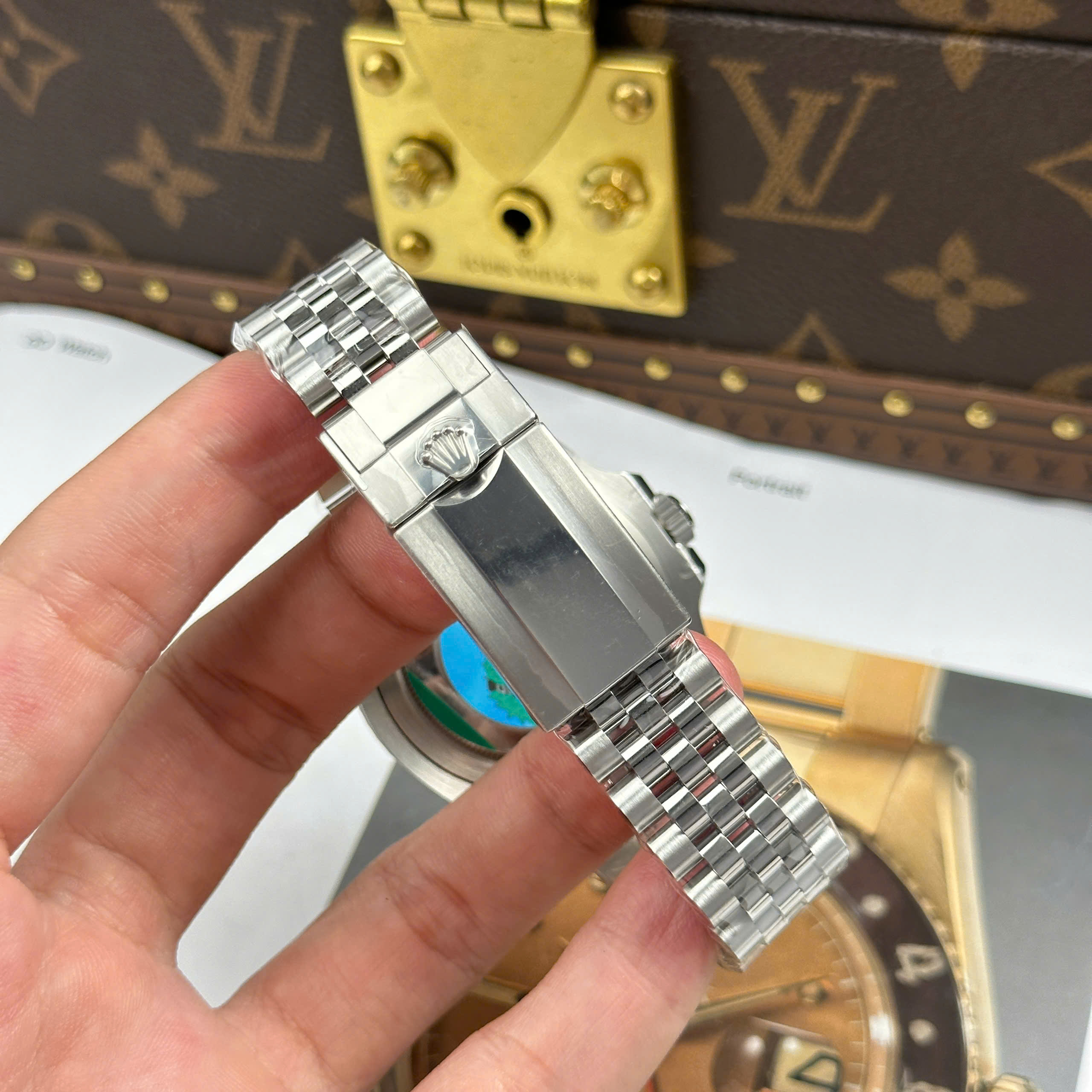 Đồng Hồ Rolex GMT-Master II 40mm 126710BLNR Batgirl Replica 1:1 Clean Factory