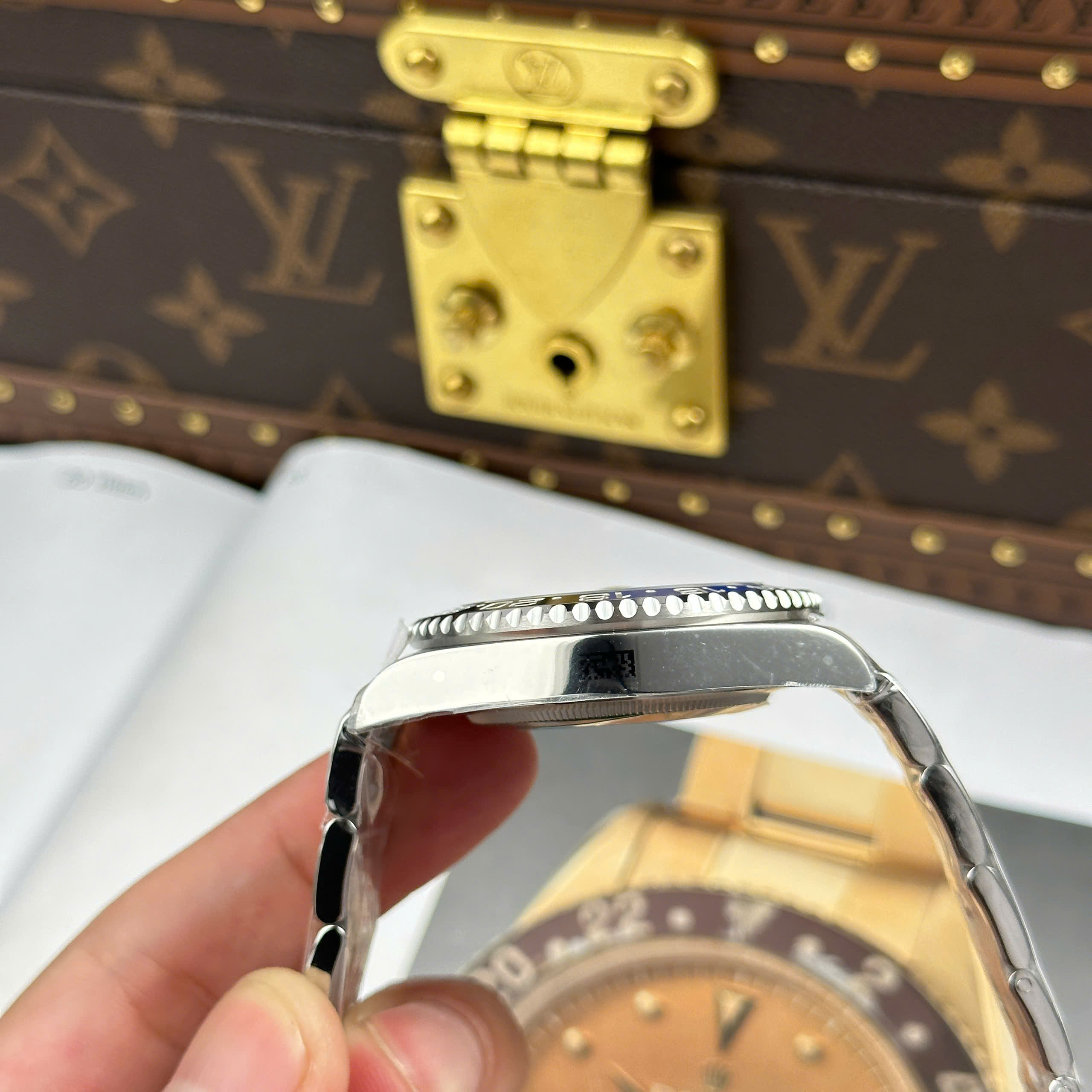 Đồng Hồ Rolex GMT-Master II 40mm 126710BLNR Batman Replica 1:1 Clean Factory