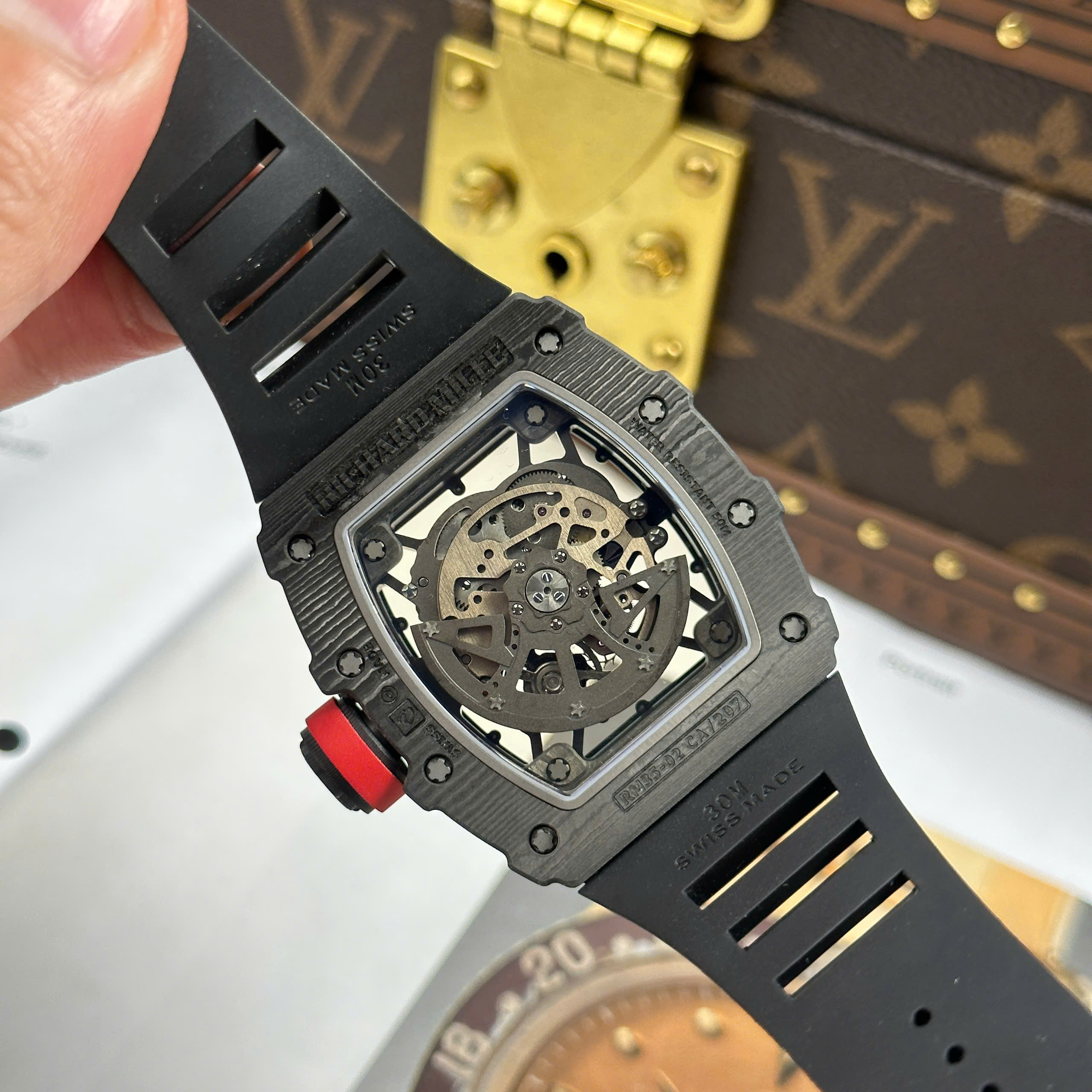 Đồng Hồ Richard Mille RM35-02 Rafael Nadal Replica 1:1 Cao Cấp ZF Factory