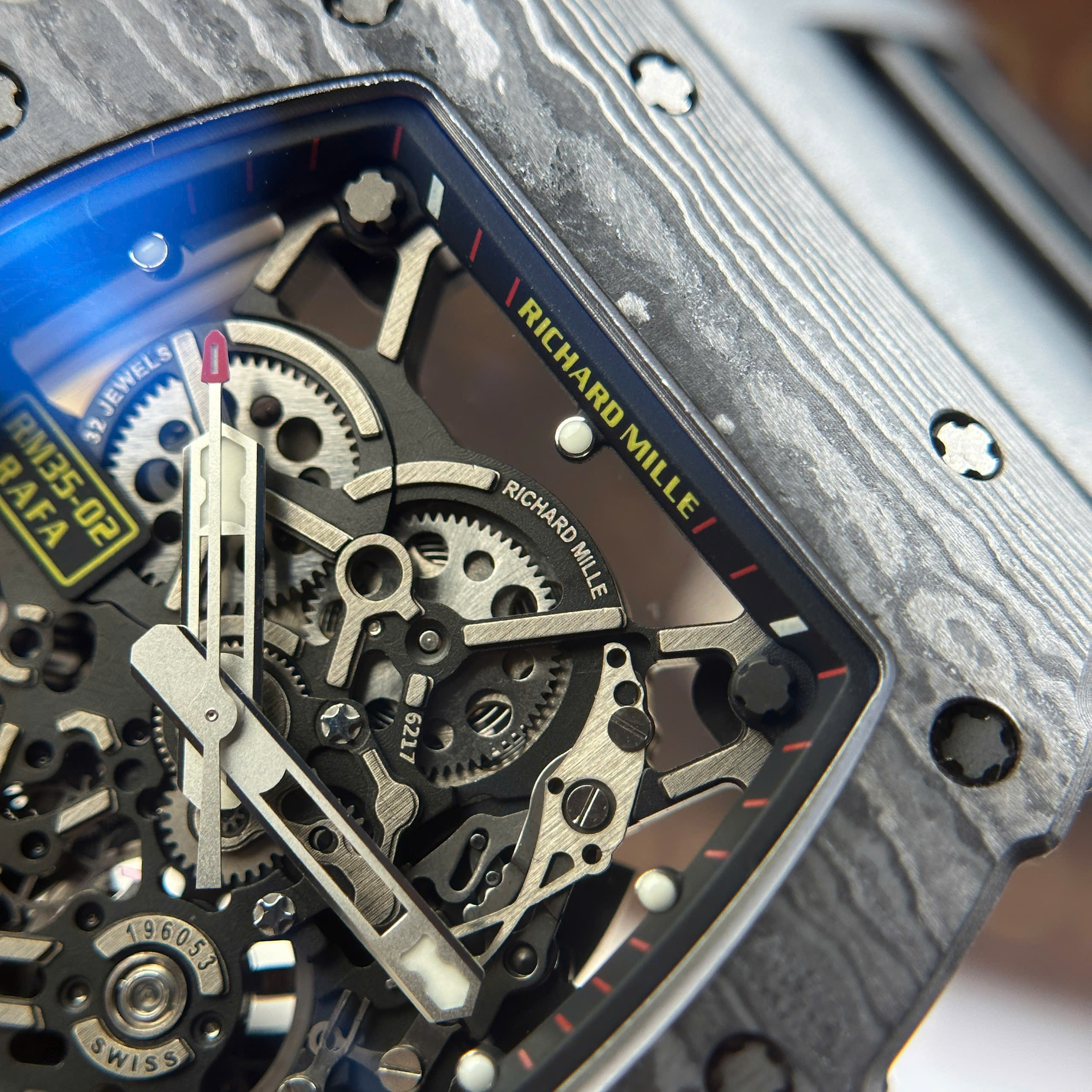 Đồng Hồ Richard Mille RM35-02 Rafael Nadal Replica 1:1 Cao Cấp ZF Factory