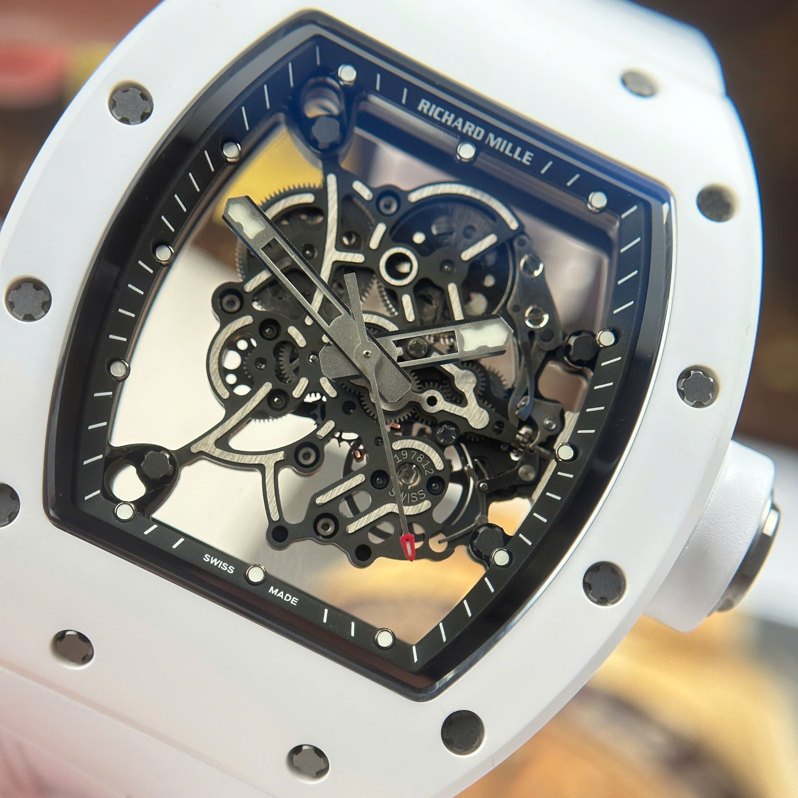 Đồng Hồ Richard RM055 Vỏ Ceramic Replica 1:1 ZF Factory