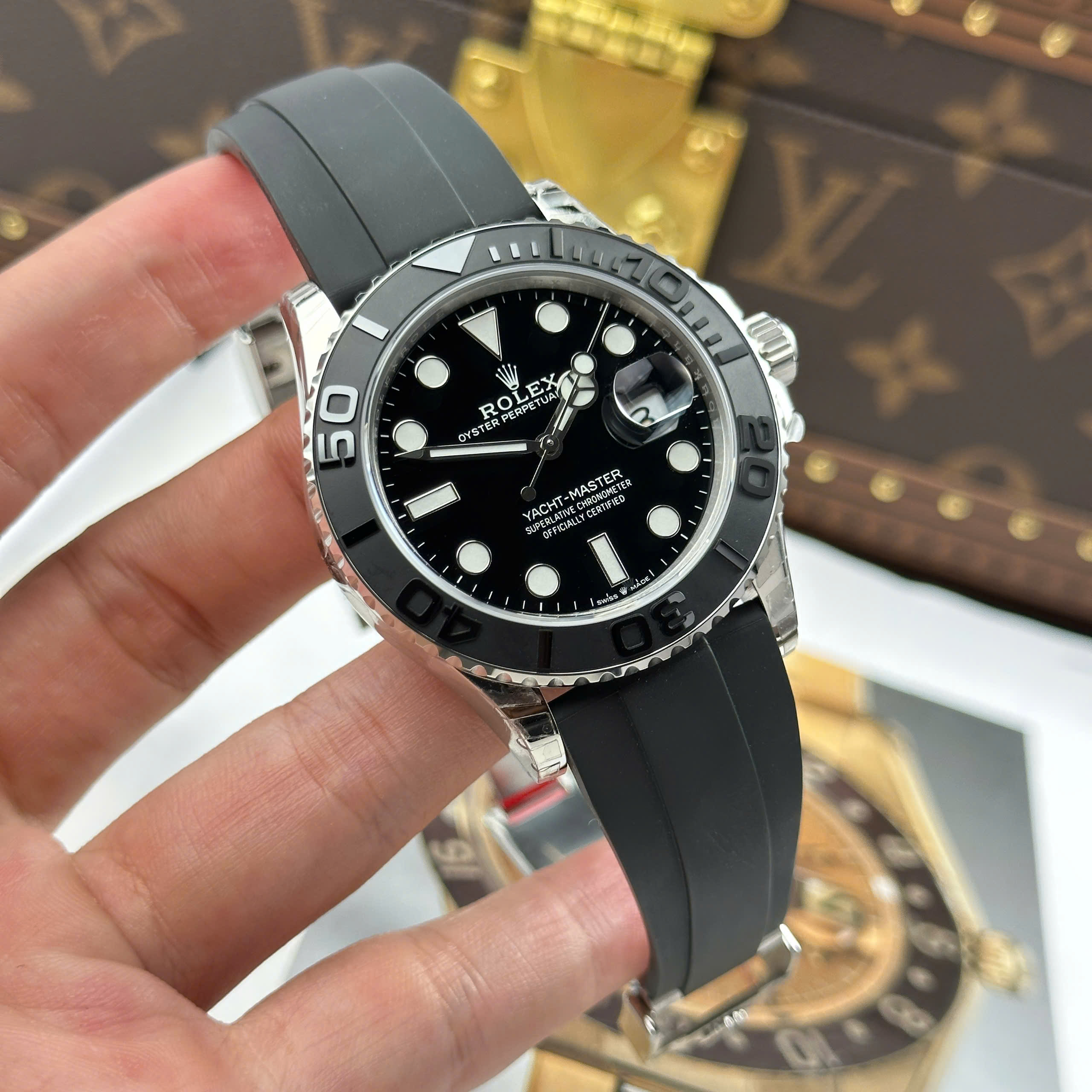 Đồng Hồ Rolex Yacht-Master 226659 42mm Tinh Chỉnh Trọng Lượng 150g Replica 1:1 VS Factory