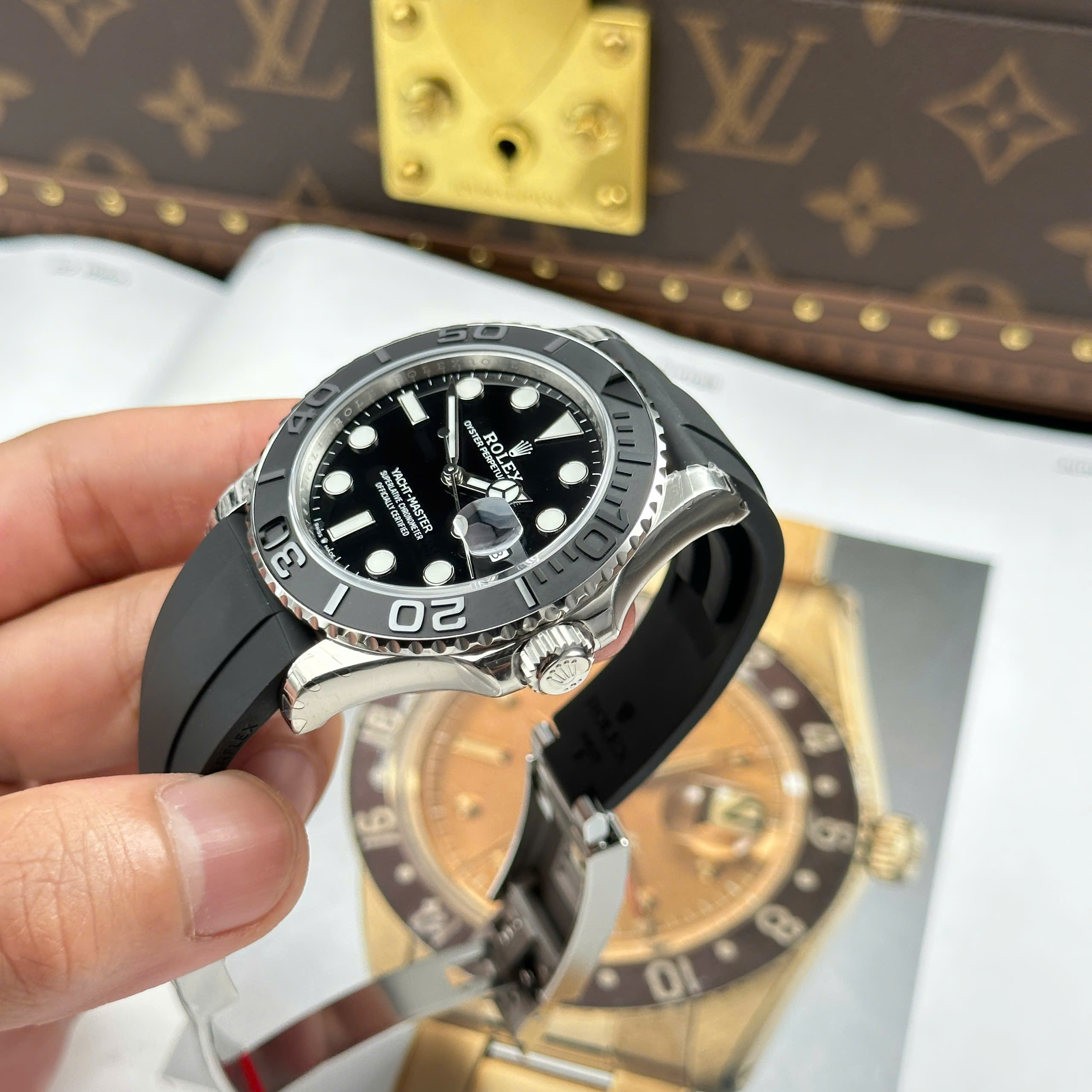 Đồng Hồ Rolex Yacht-Master 226659 42mm Tinh Chỉnh Trọng Lượng 150g Replica 1:1 VS Factory