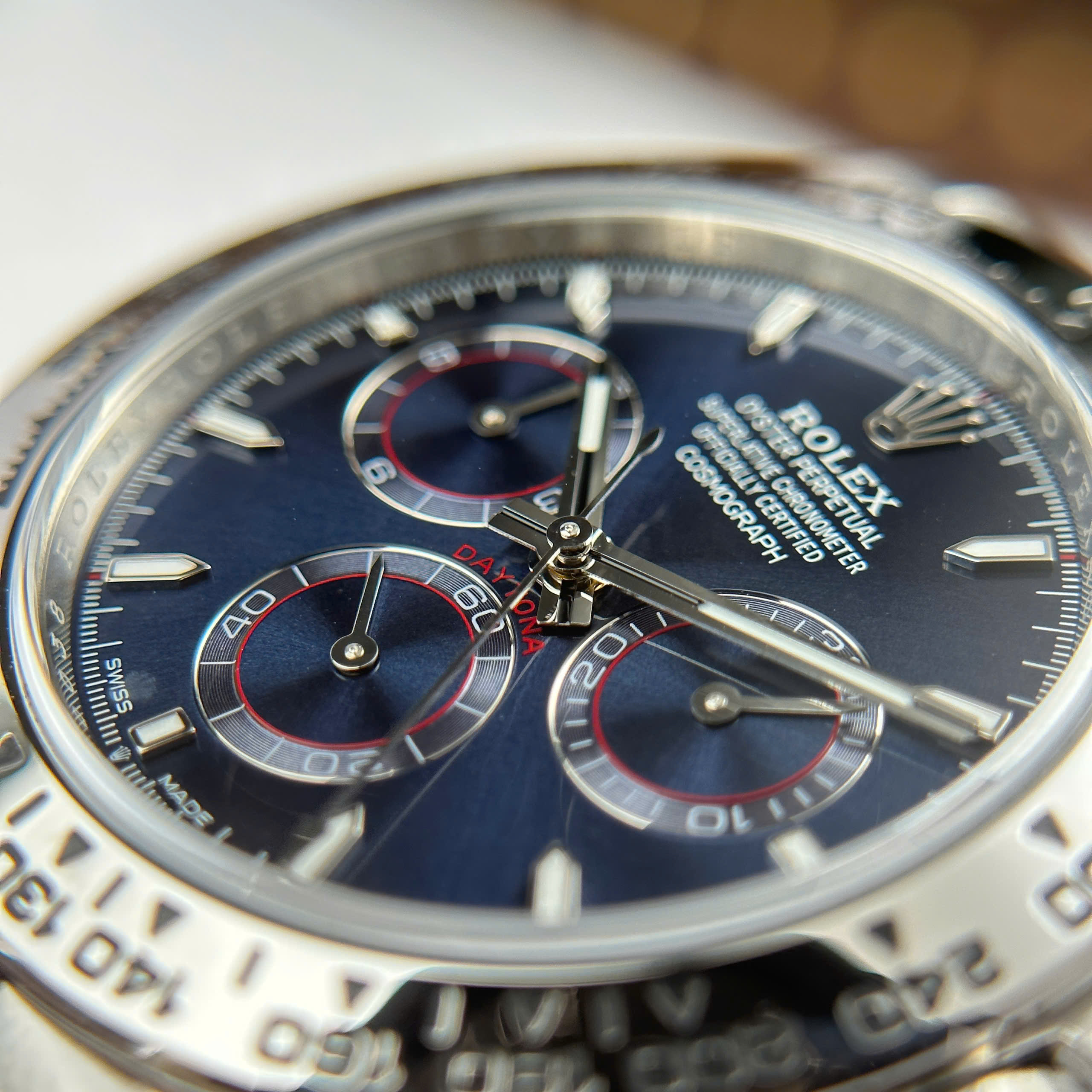 Đồng Hồ Rolex Cosmograph Daytona 126509 Mặt Xanh Blue 40mm Replica 1:1 THB Factory