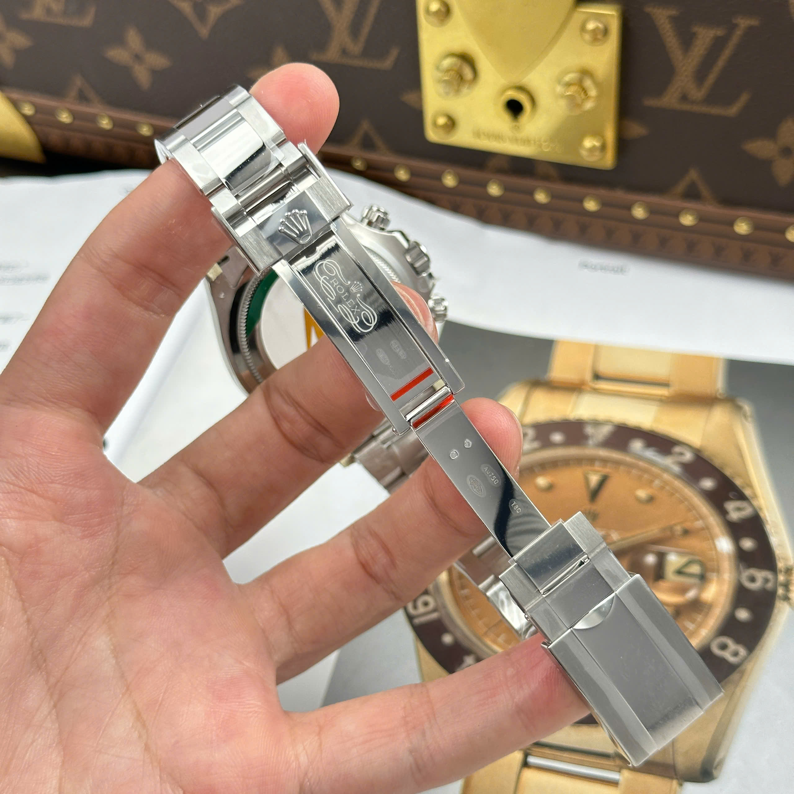 Đồng Hồ Rolex Cosmograph Daytona 126509 Mặt Xanh Blue 40mm Replica 1:1 THB Factory