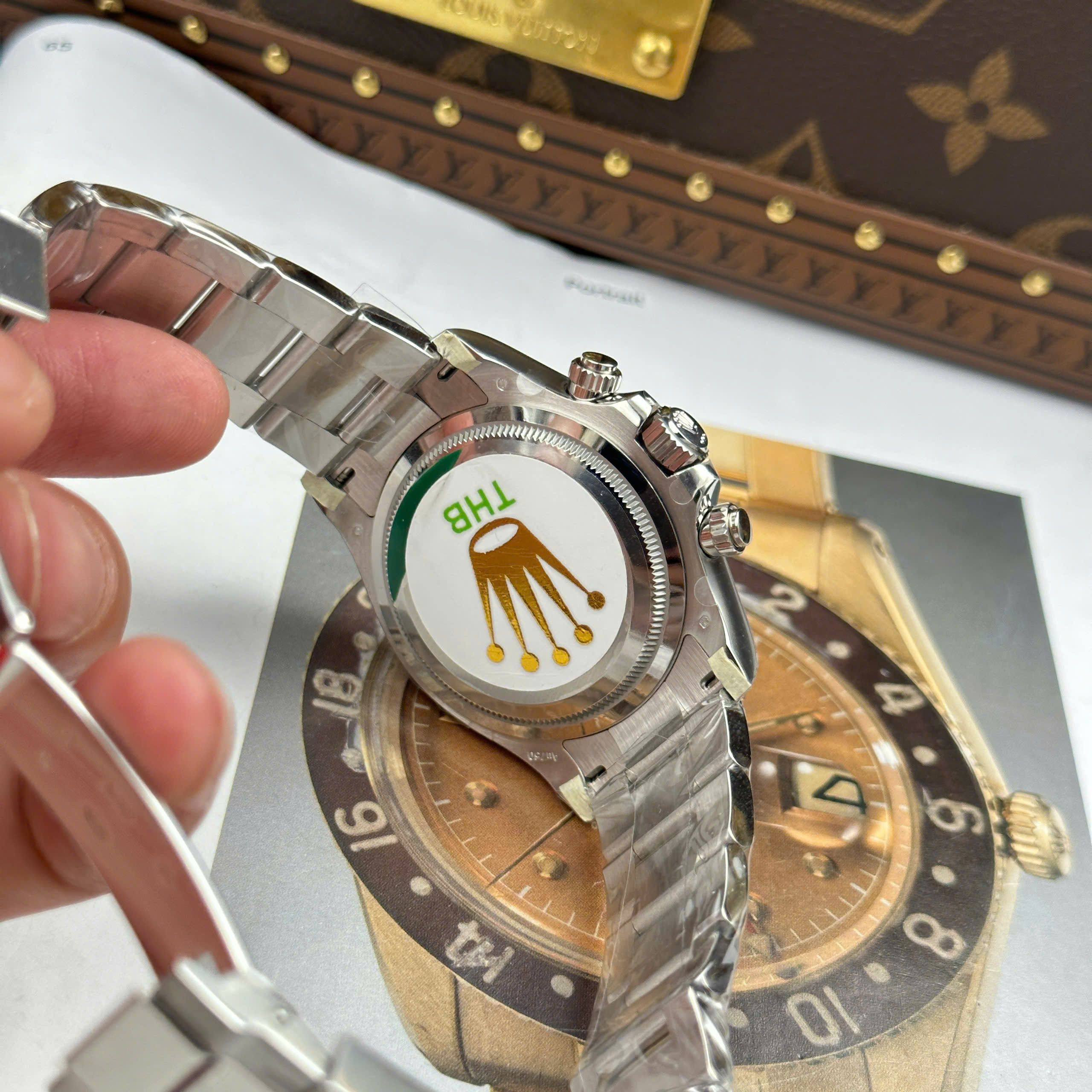 Đồng Hồ Rolex Cosmograph Daytona 126509 Mặt Xanh Blue 40mm Replica 1:1 THB Factory