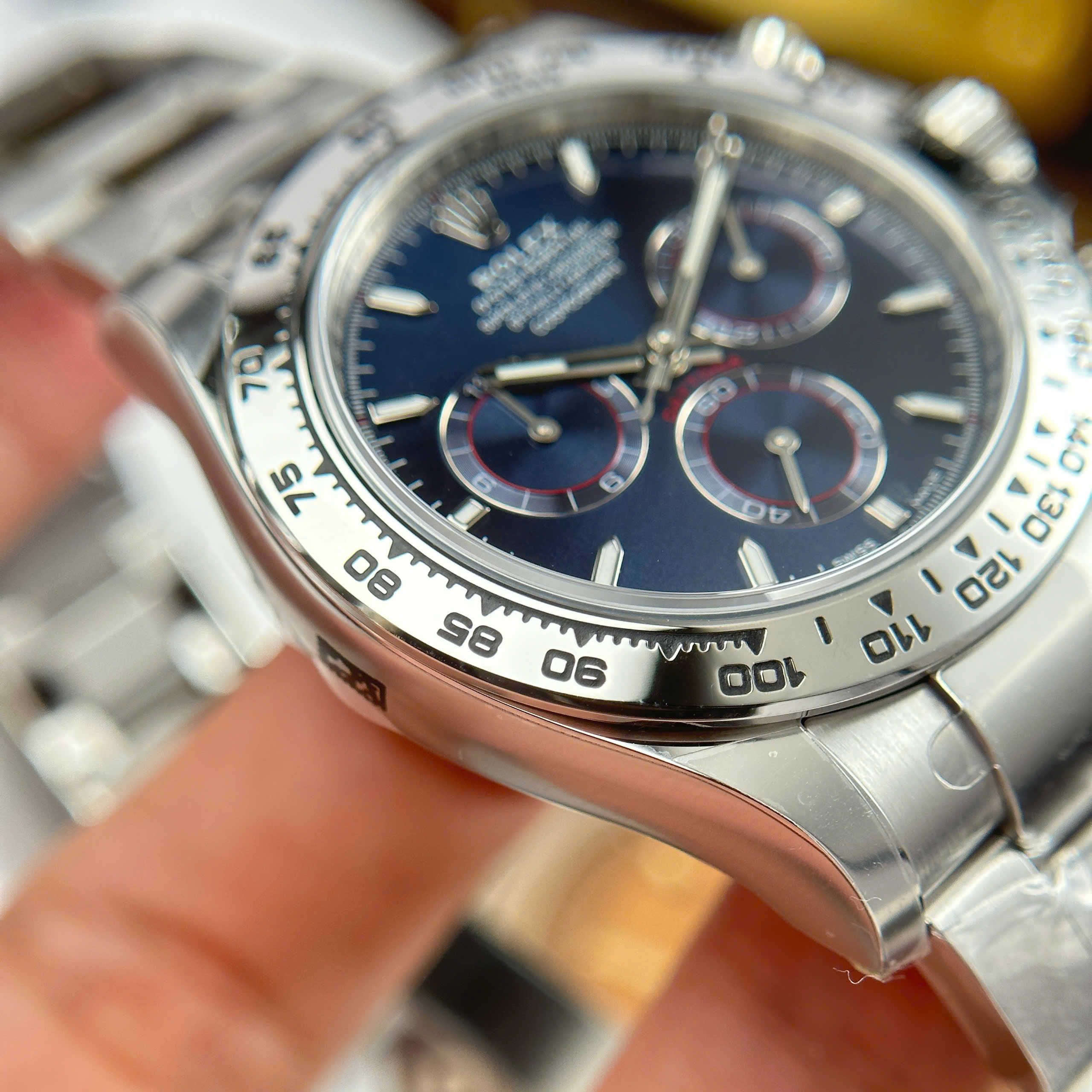 Đồng Hồ Rolex Cosmograph Daytona 126509 Mặt Xanh Blue 40mm Replica 1:1 THB Factory