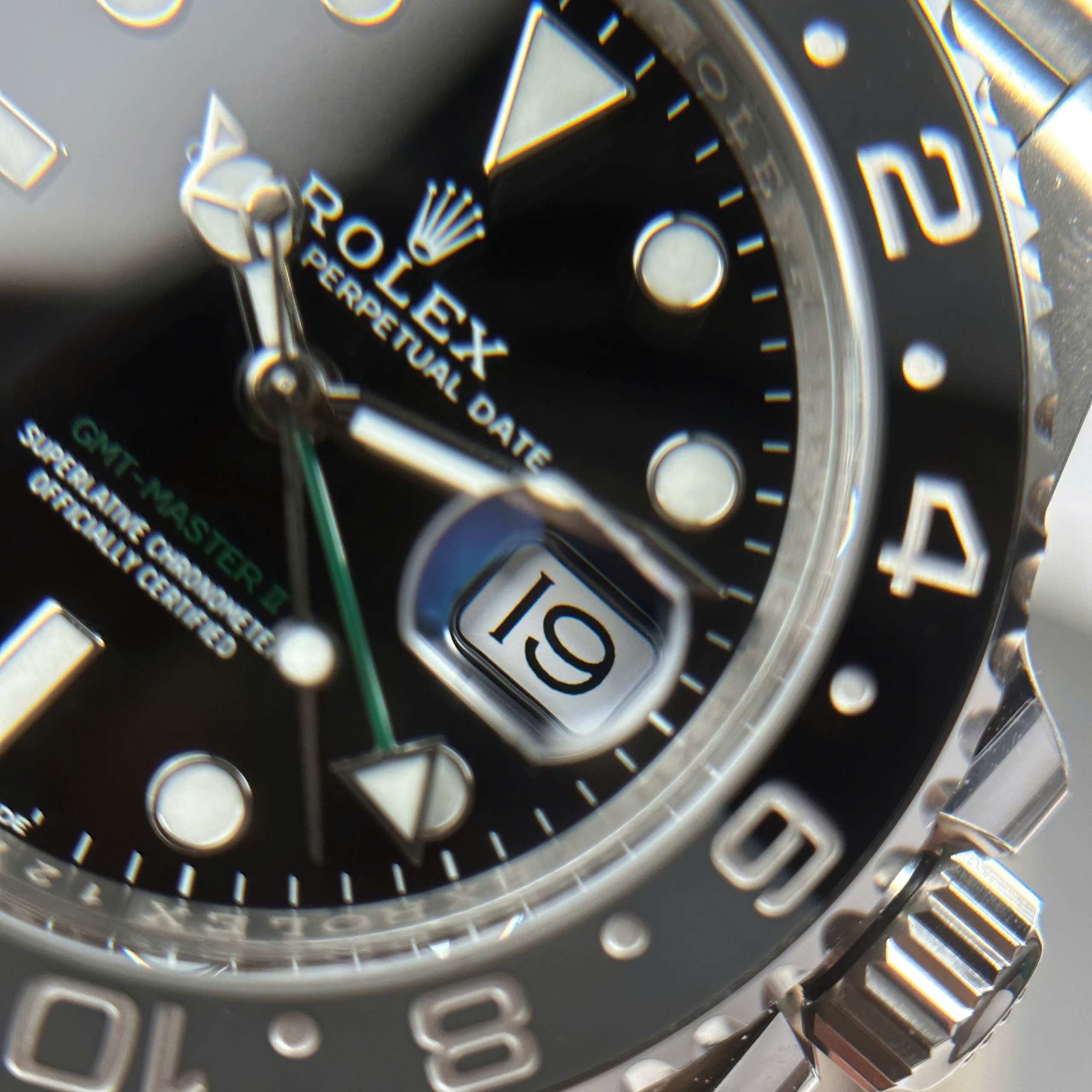 Đồng Hồ Rolex GMT-Master II 116710LN Mặt Đen Dây Jubilee Replica 1:1 Clean Factory 40mm