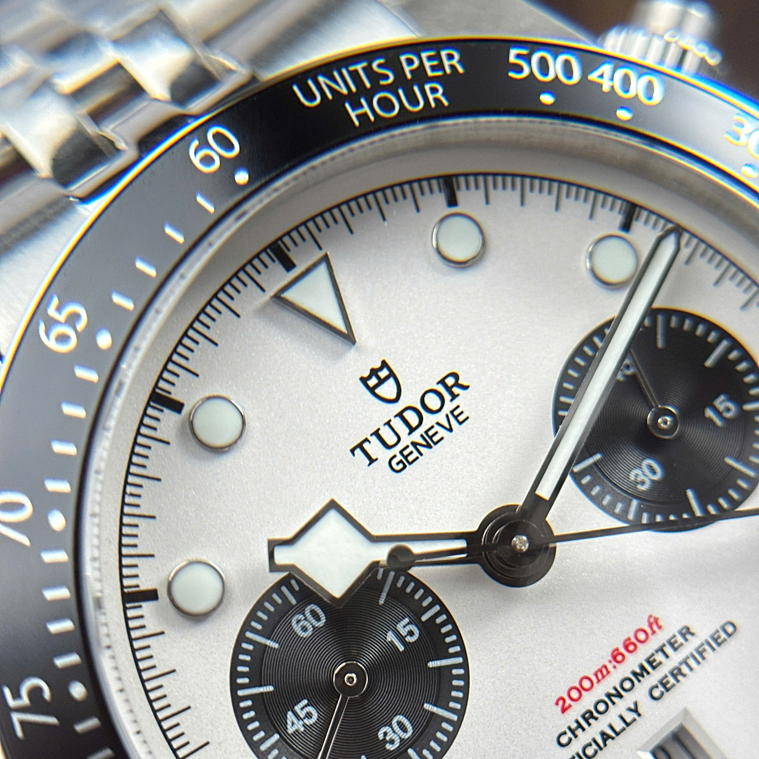 Đồng Hồ Tudor Black Bay Chronograph Mặt Trắng 41mm Replica 1:1 TW Factory