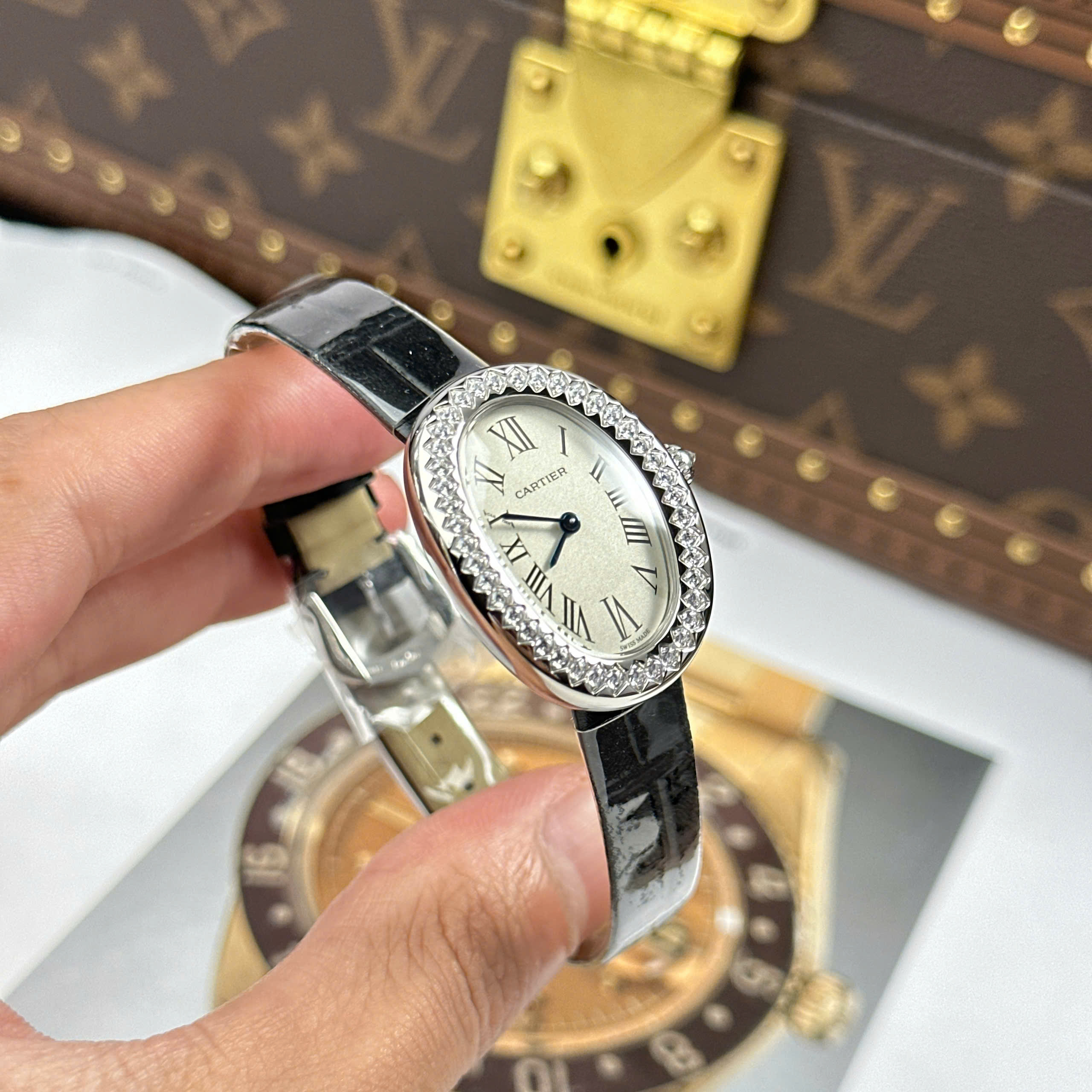 Đồng Hồ Cartier Baignoire 1920 WGBA0022 31 x 23mm Replica 1:1