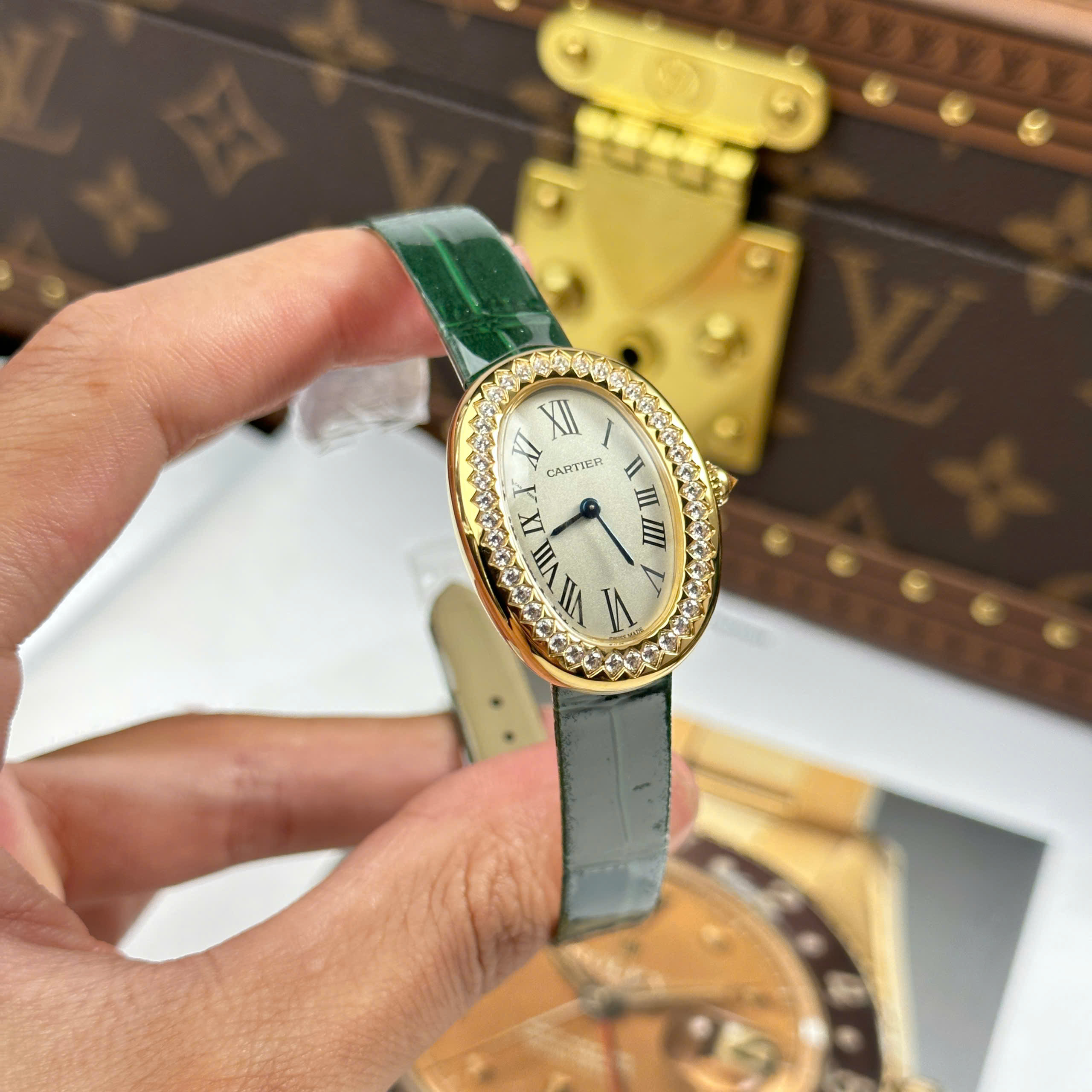 Đồng Hồ Cartier Baignoire 1920 WGBA0022 31 x 23mm Replica 1:1