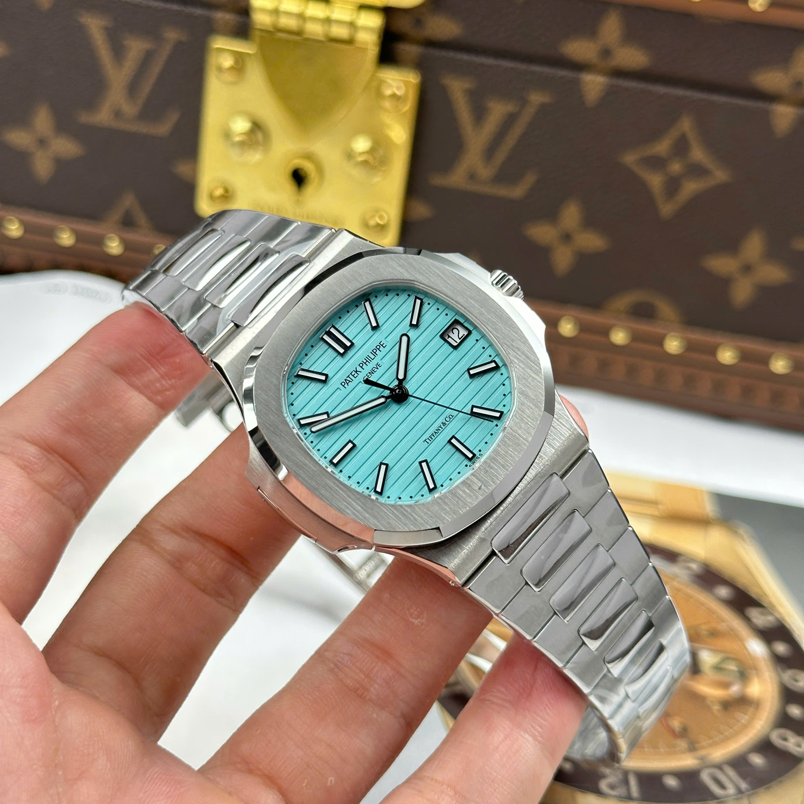 Đồng Hồ Patek Philippe Nautilus 5711 Tiffany & Co 40mm Replica 1:1 3K Factory