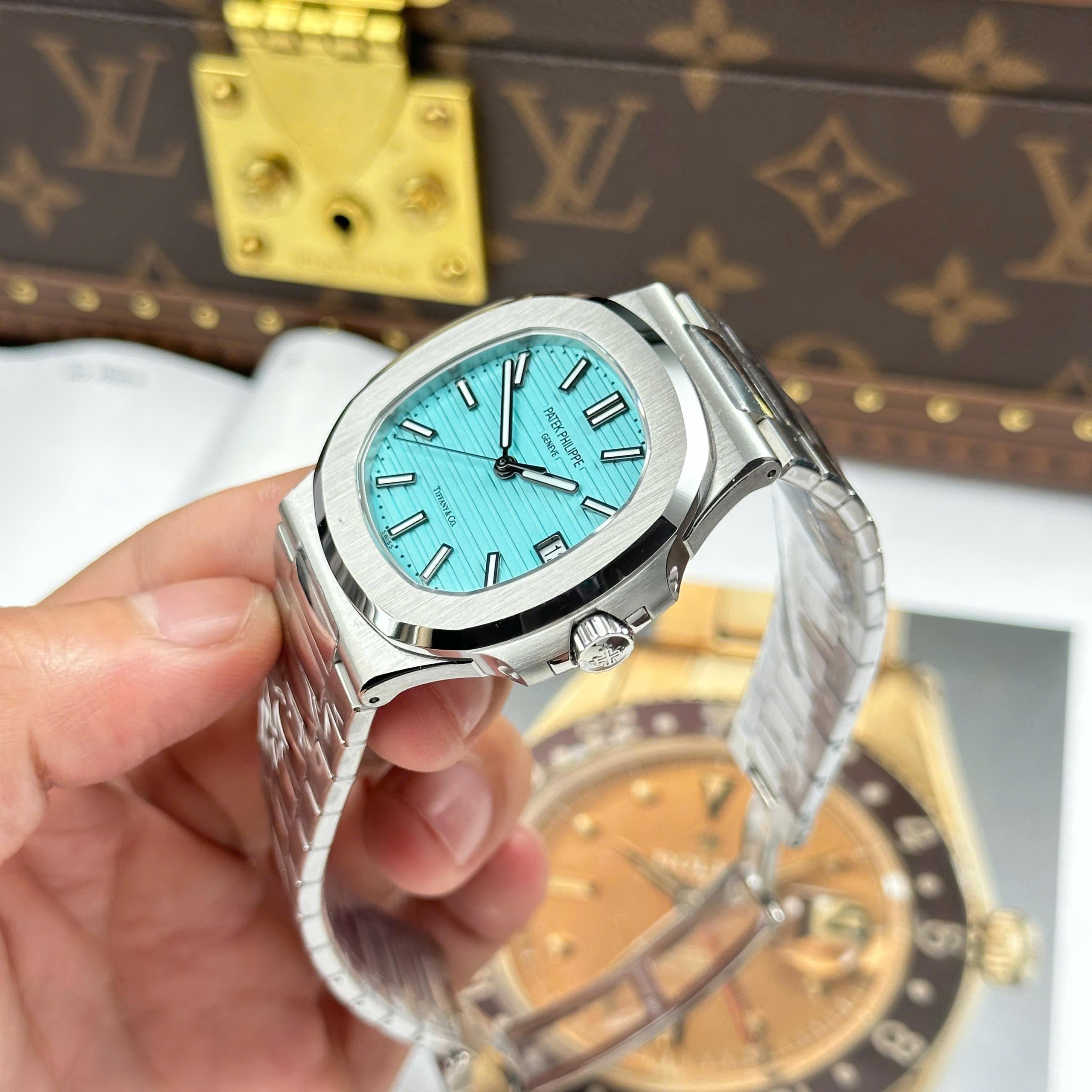 Đồng Hồ Patek Philippe Nautilus 5711 Tiffany & Co 40mm Replica 1:1 3K Factory