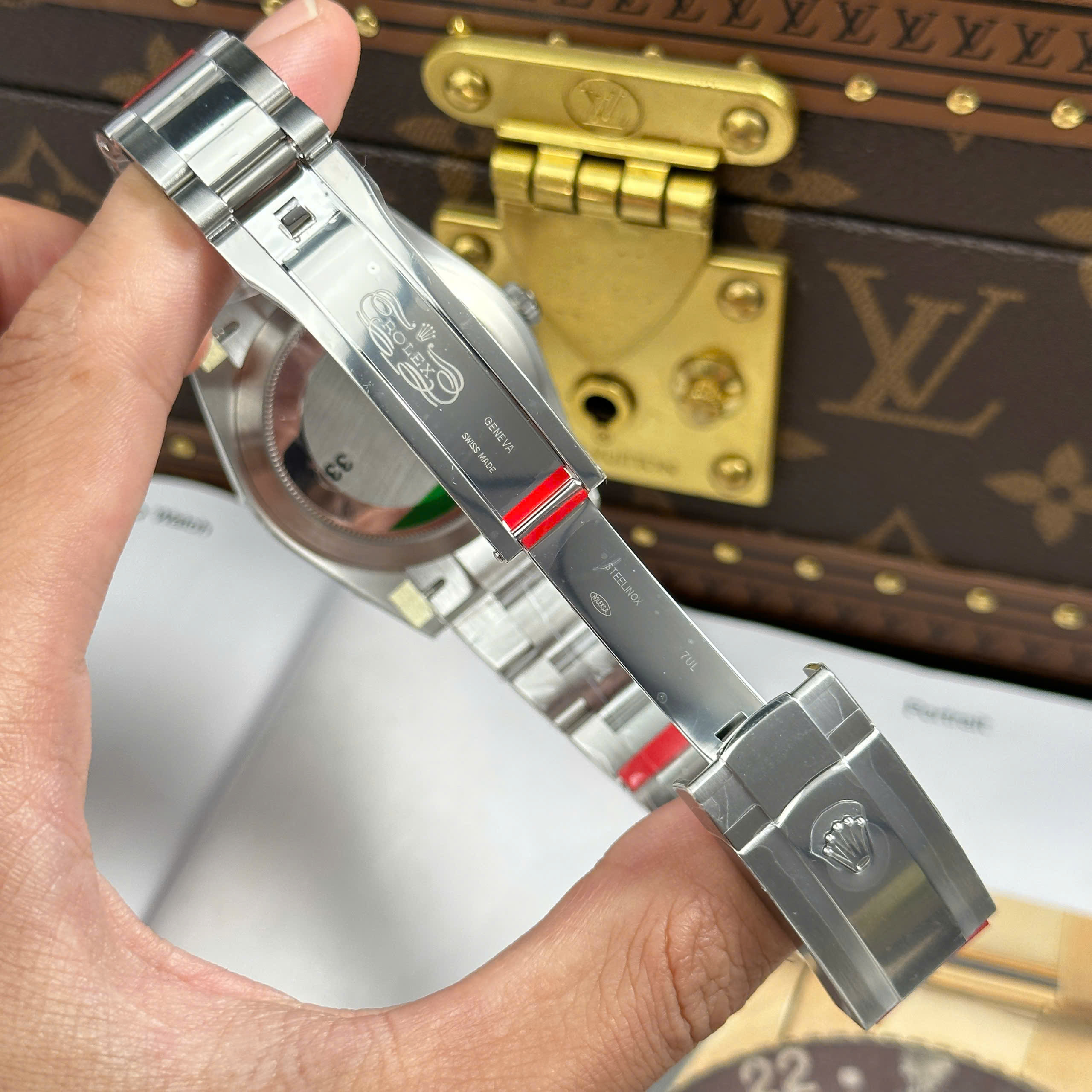 Đồng Hồ Rolex Datejust 41mm M126300 Mặt Số Xám Replica 1:1 VSF Factory
