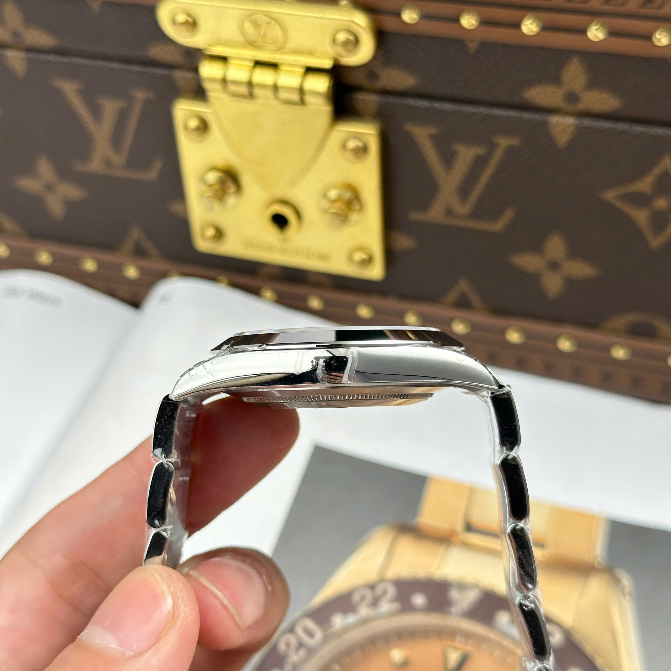 Đồng Hồ Rolex Datejust 41mm M126300 Mặt Số Xám Replica 1:1 VSF Factory