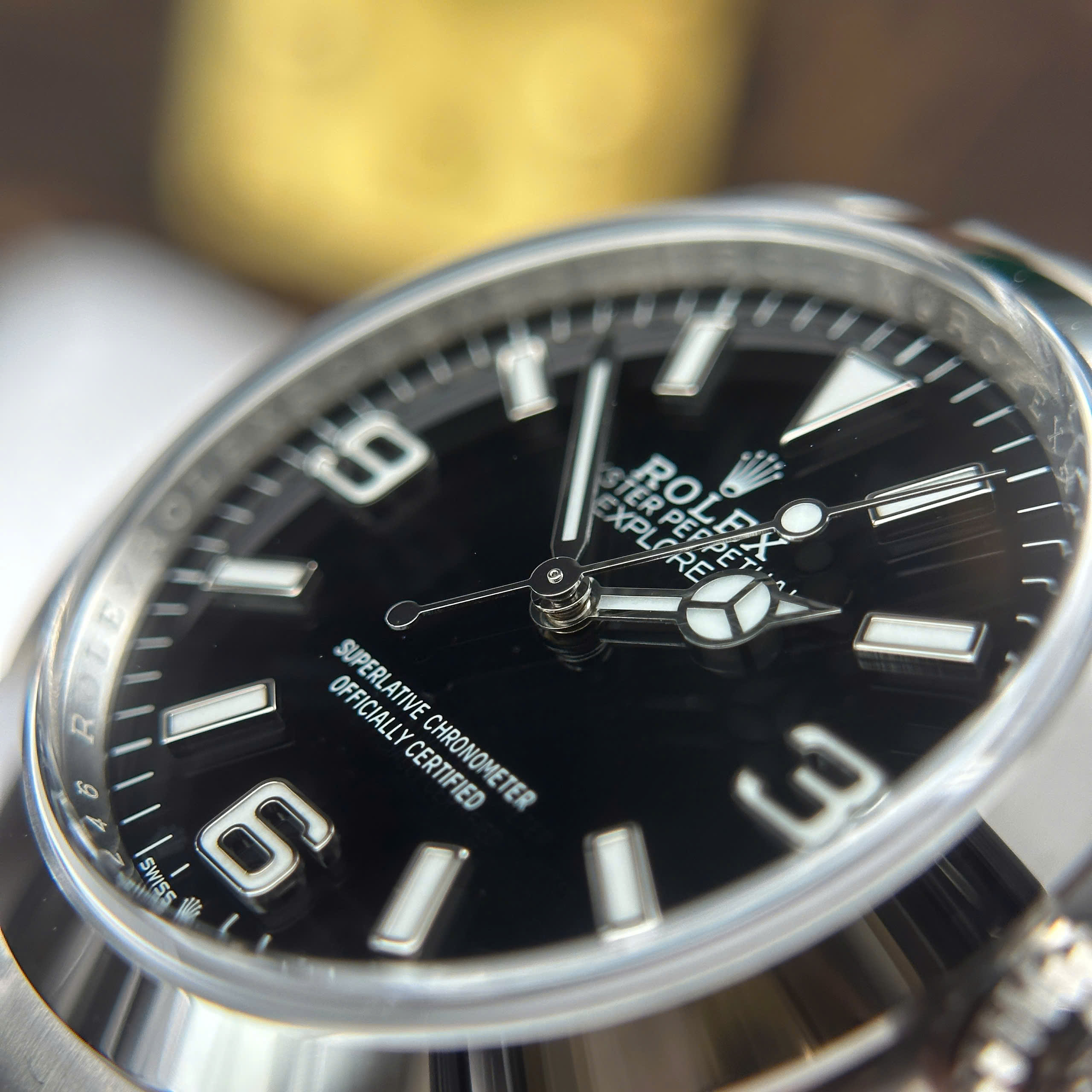 Đồng Hồ Rolex Explorer 36mm M124270 Mặt Số Đen Replica 1:1 Clean Factory