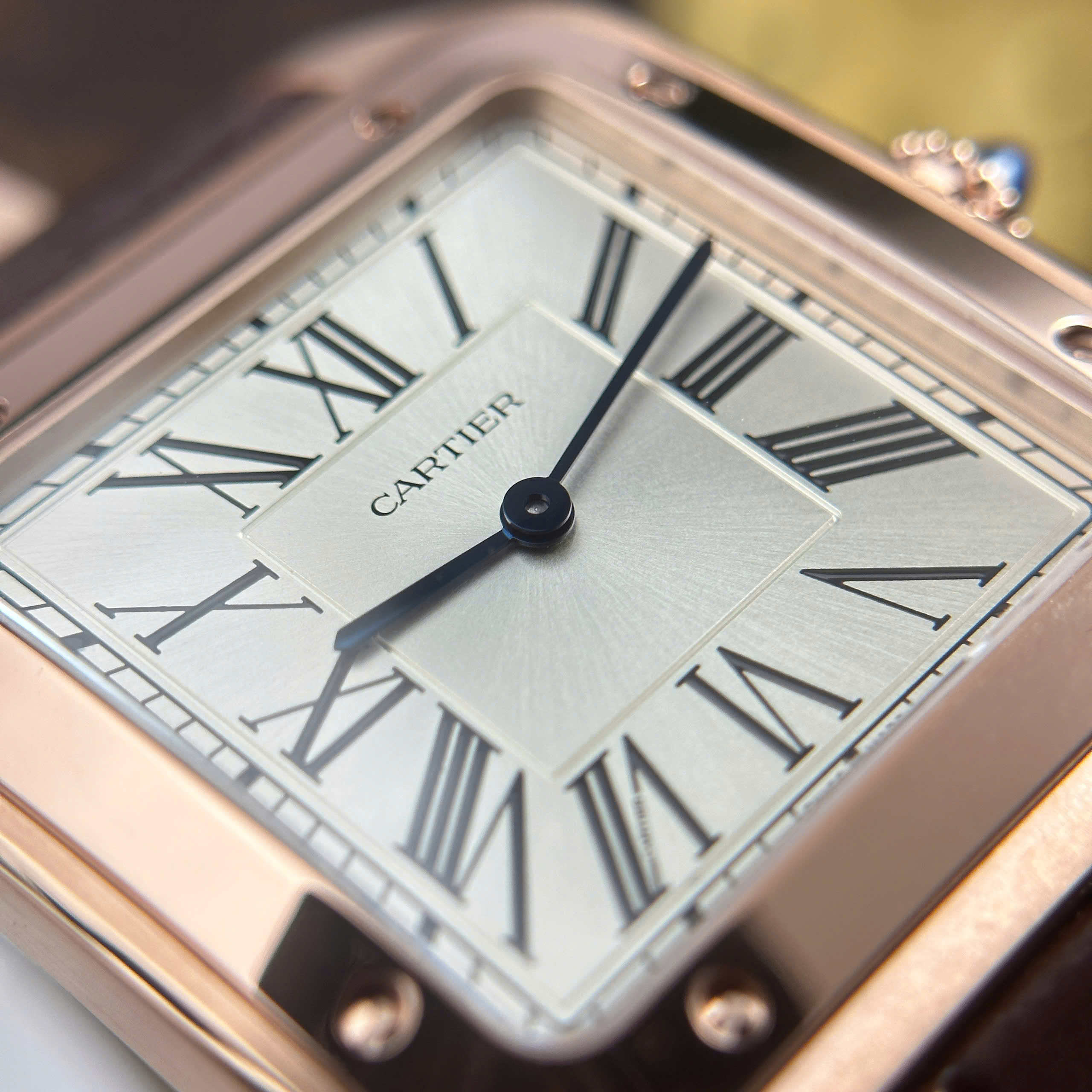Đồng Hồ Cartier Santos Dumont Size XL Replica 1:1 F1 Factory