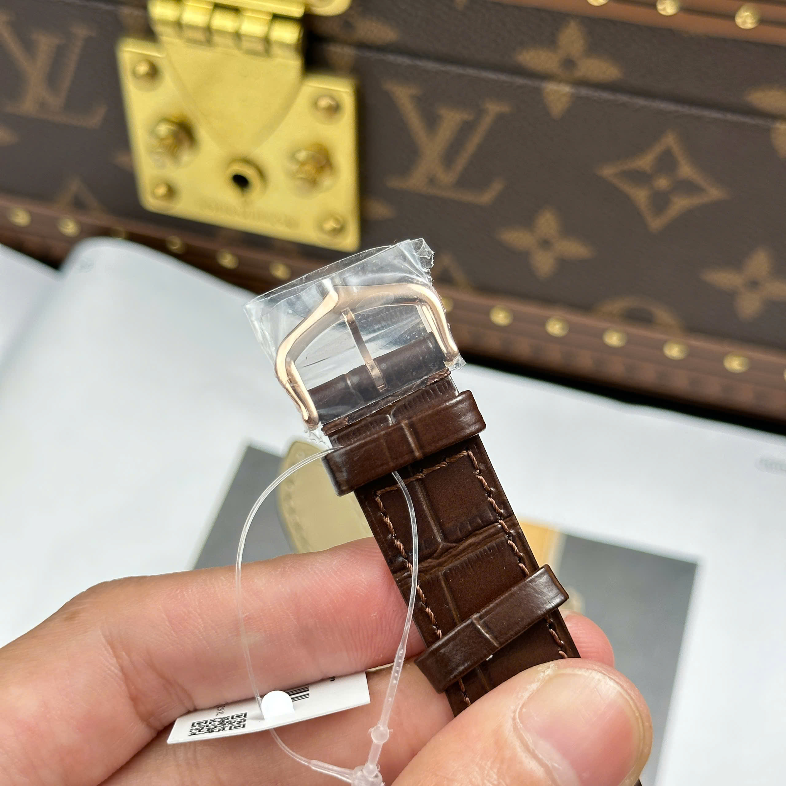 Đồng Hồ Cartier Santos Dumont Size XL Replica 1:1 F1 Factory