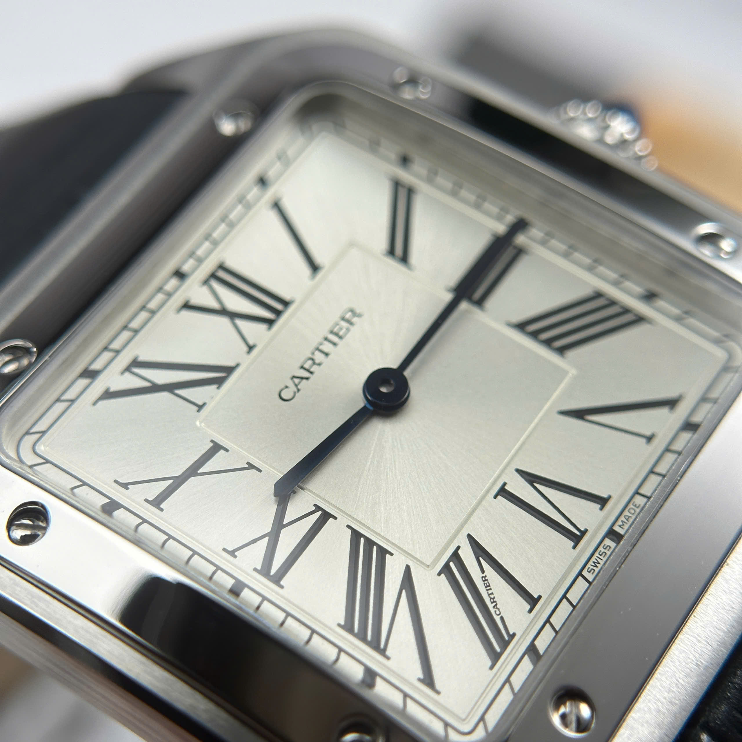 Đồng Hồ Cartier Santos Dumont Size XL Replica 1:1 F1 Factory