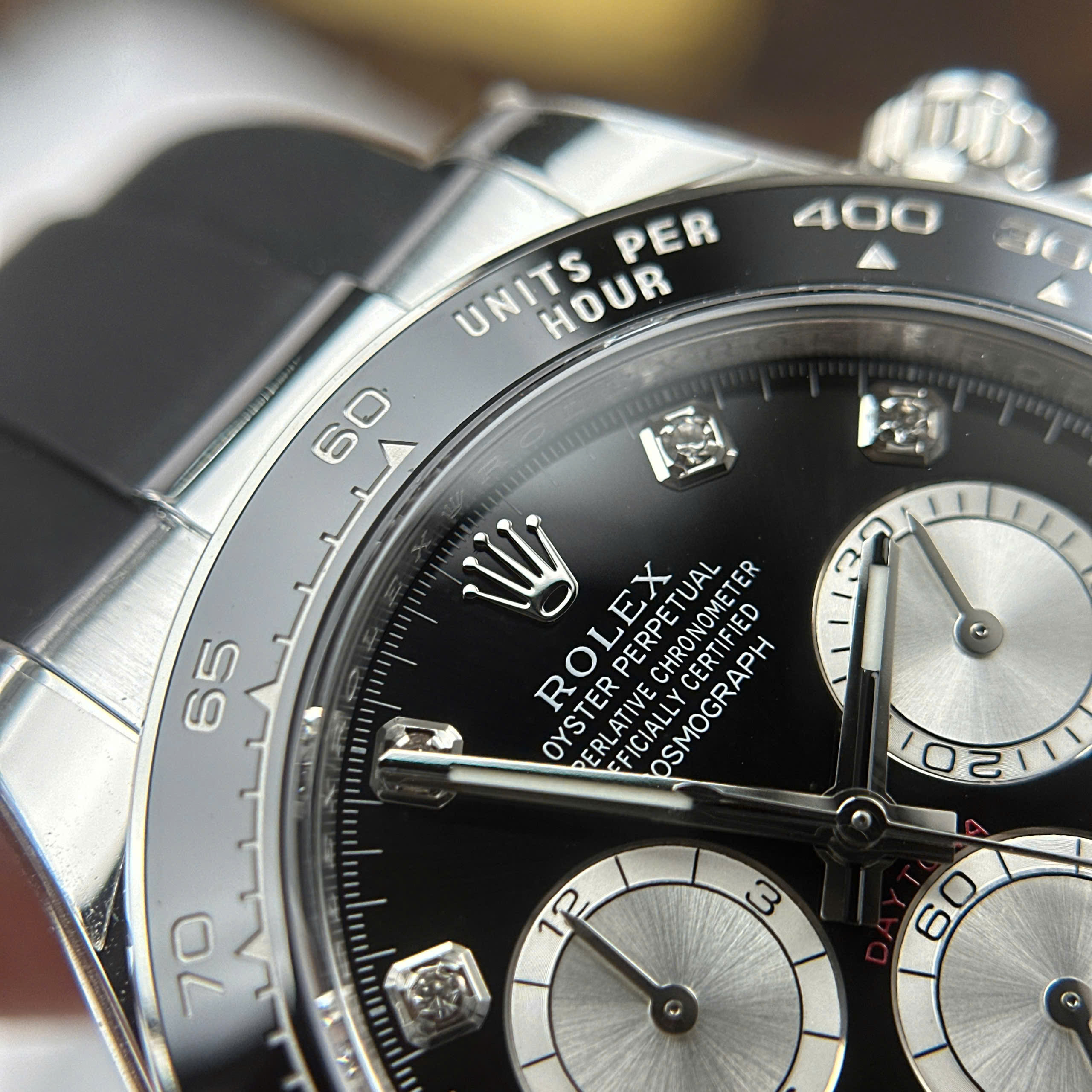Đồng Hồ Rolex Cosmograph Daytona 40mm 126519LN Mặt Số Đen Rep 1:1 Cao Cấp