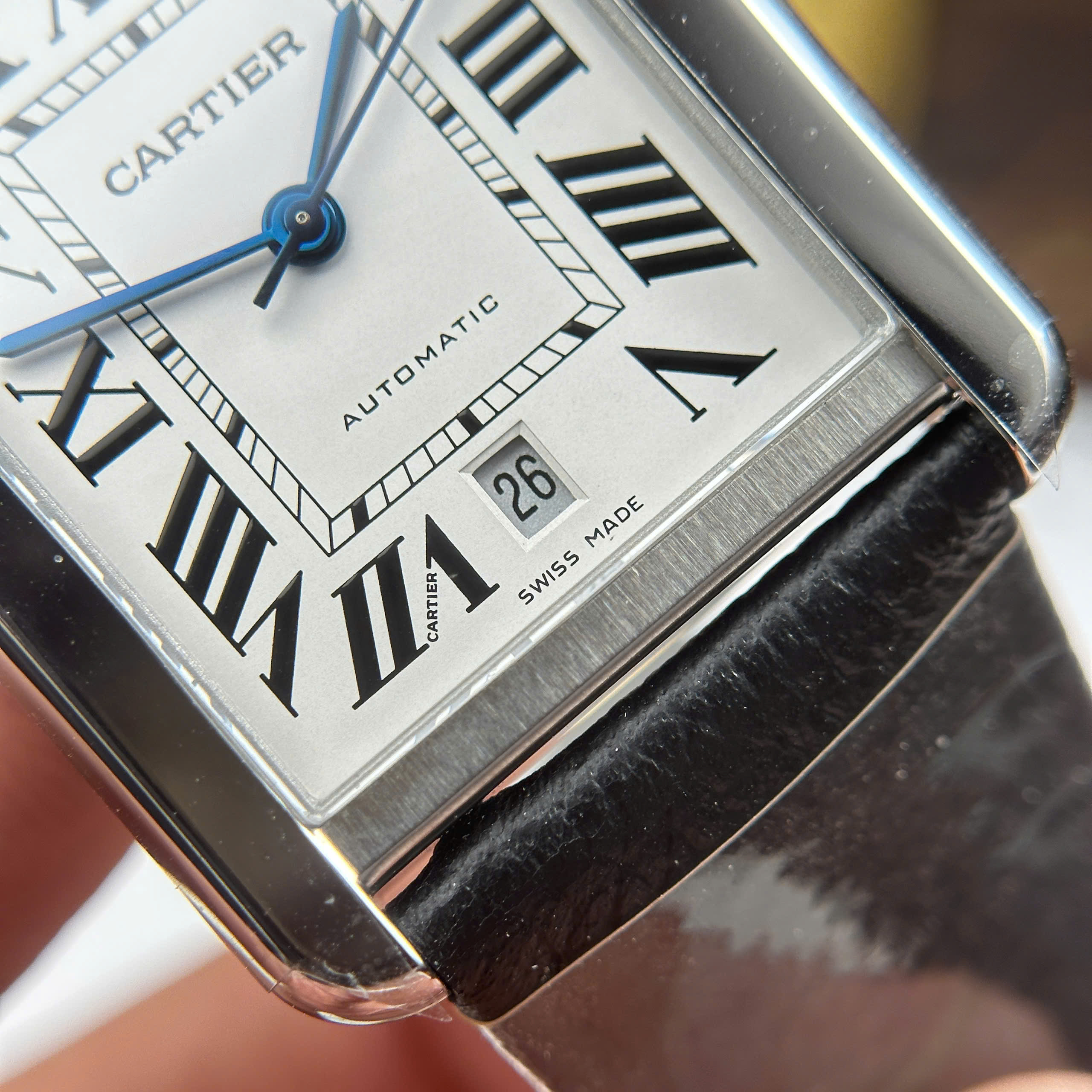 Đồng Hồ Cartier Tank Solo Extra Large Moden 31mmx40mm Replica 1:1 AF Factory