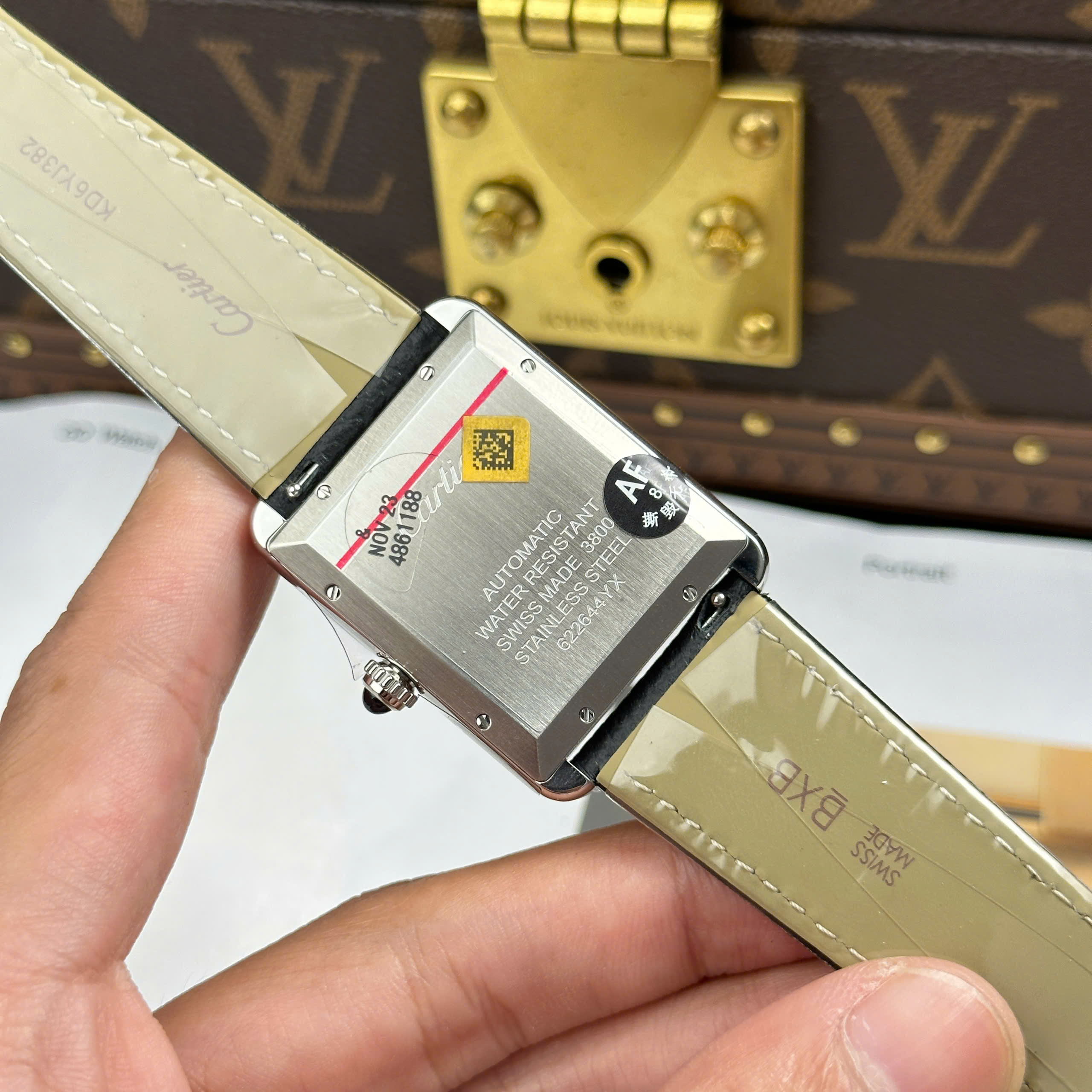 Đồng Hồ Cartier Tank Solo Extra Large Moden 31mmx40mm Replica 1:1 AF Factory