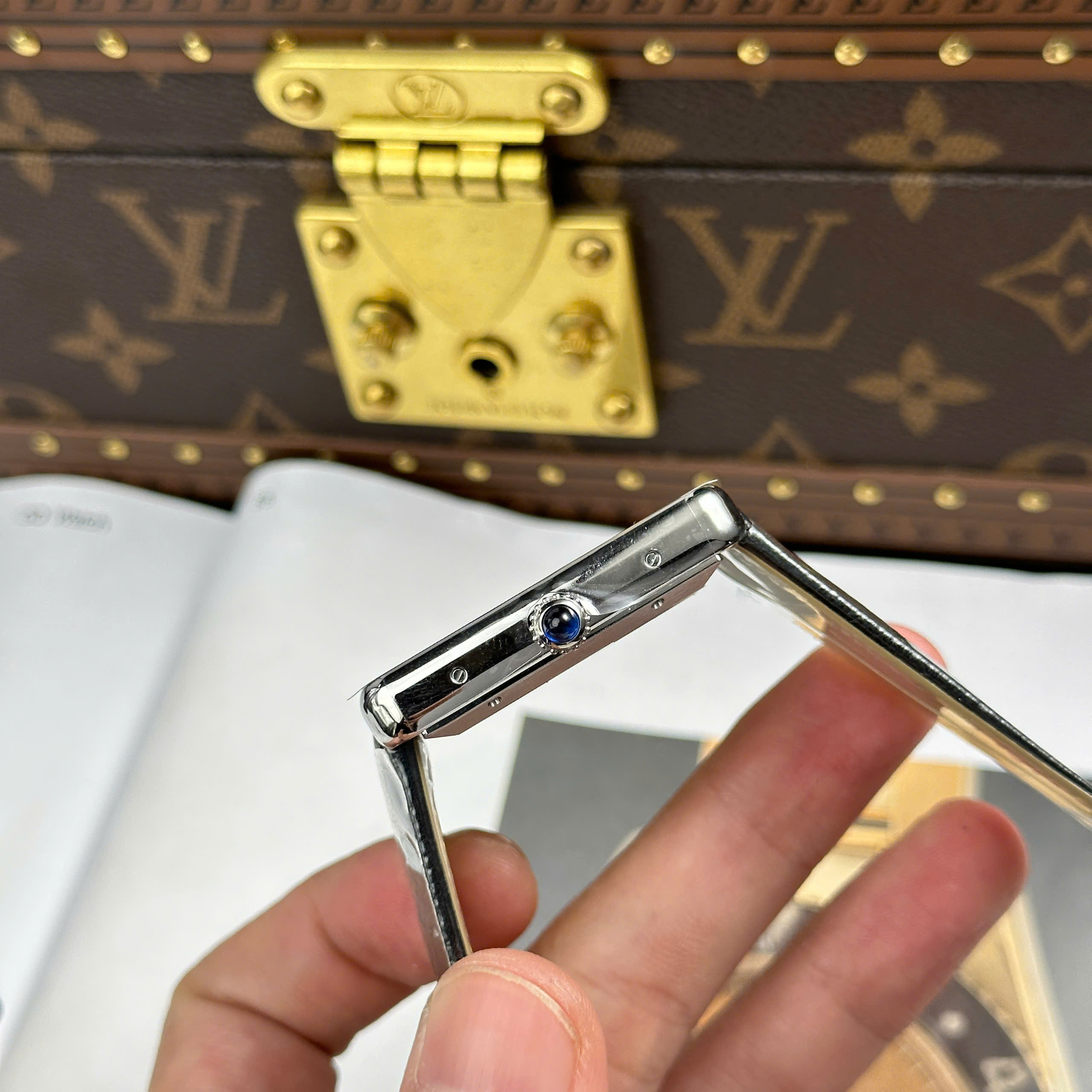 Đồng Hồ Cartier Tank Solo Extra Large Moden 31mmx40mm Replica 1:1 AF Factory