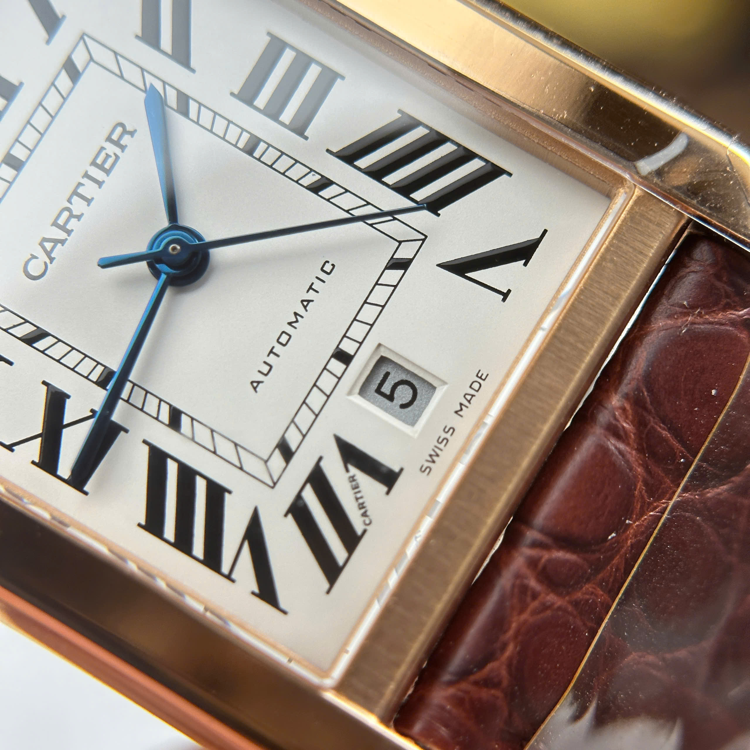 Đồng Hồ Cartier Tank Solo Extra Large Moden 31mmx40mm Replica 1:1 AF Factory