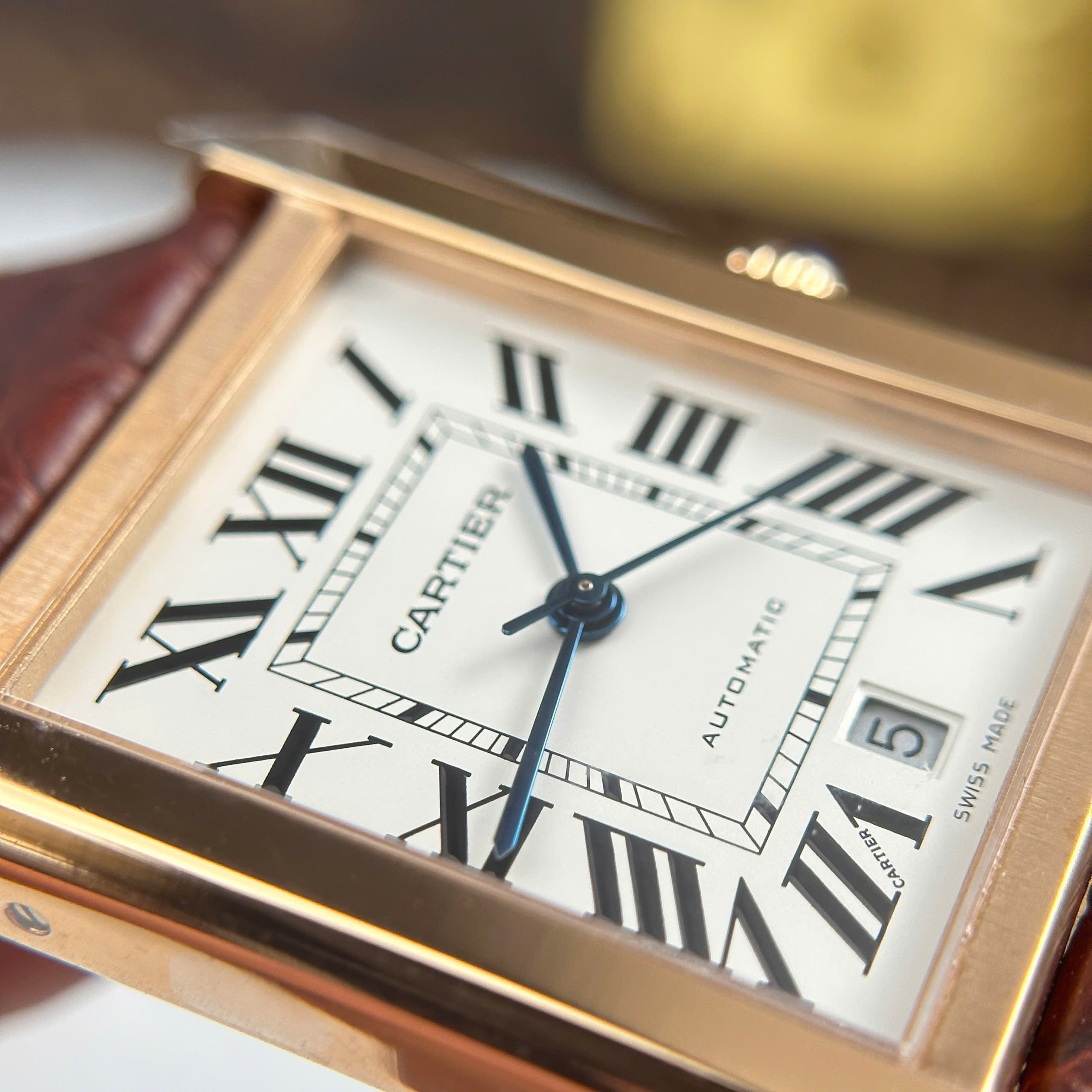 Đồng Hồ Cartier Tank Solo Extra Large Moden 31mmx40mm Replica 1:1 AF Factory