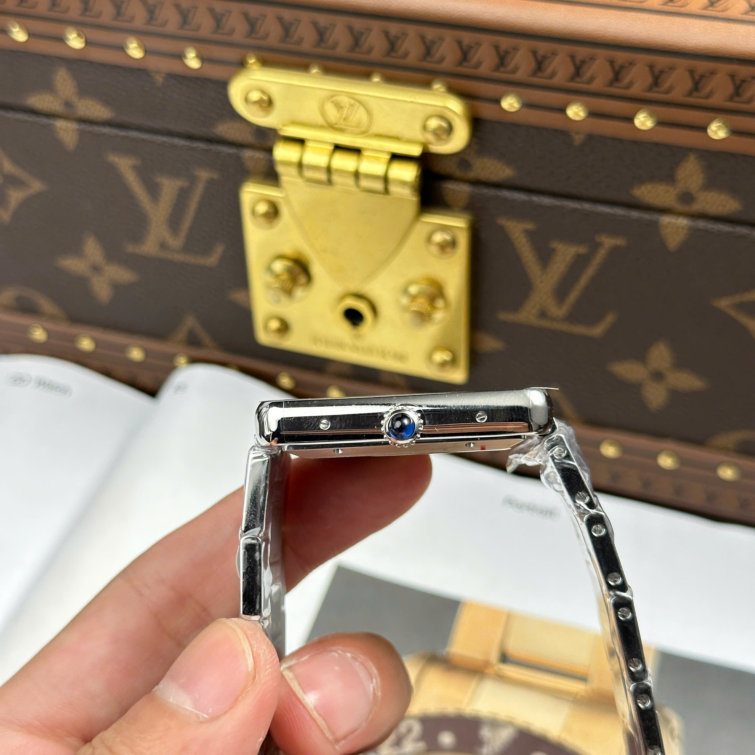 Đồng Hồ Cartier Tank Solo Extra Large Moden 31mmx40mm Replica 1:1 AF Factory