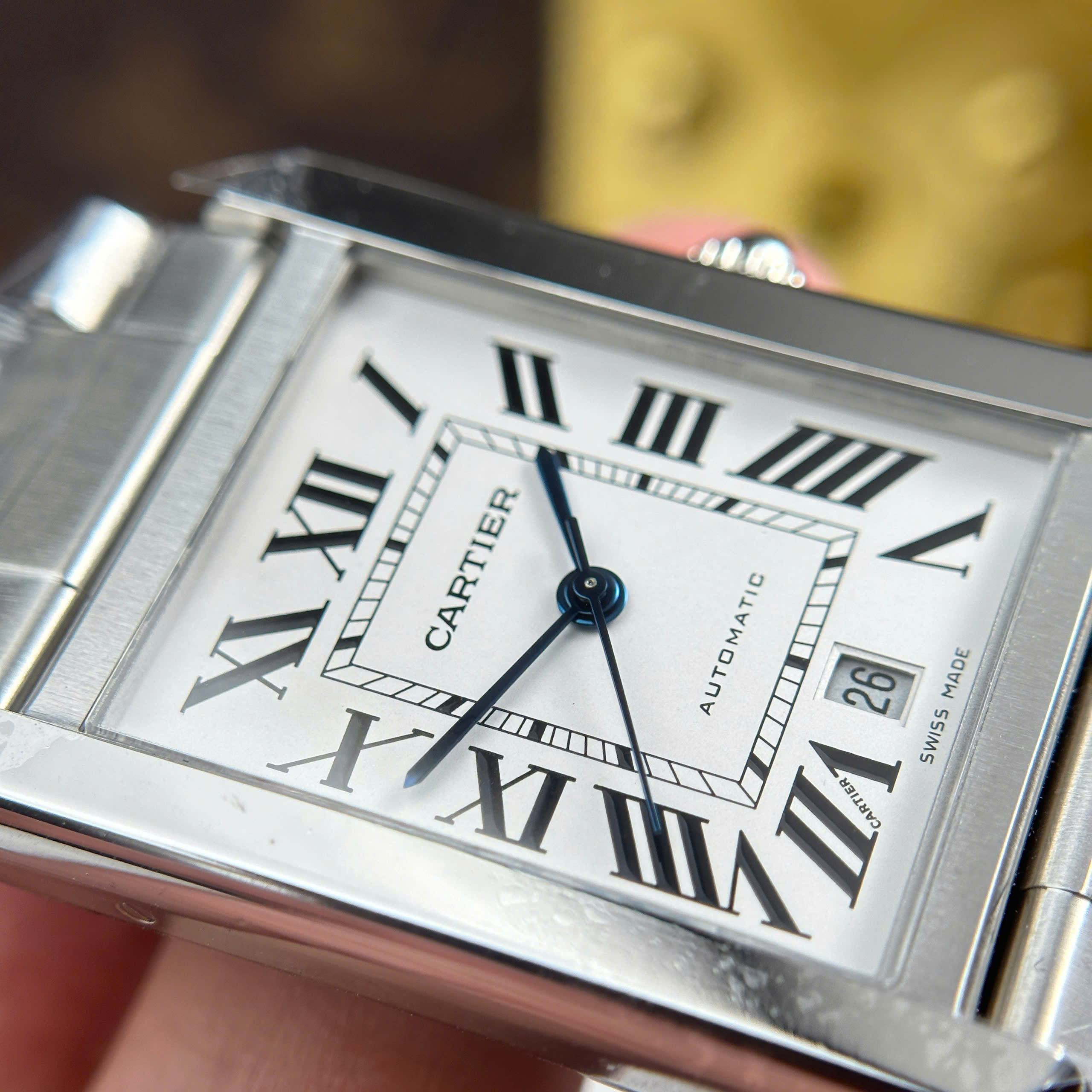 Đồng Hồ Cartier Tank Solo Extra Large Moden 31mmx40mm Replica 1:1 AF Factory