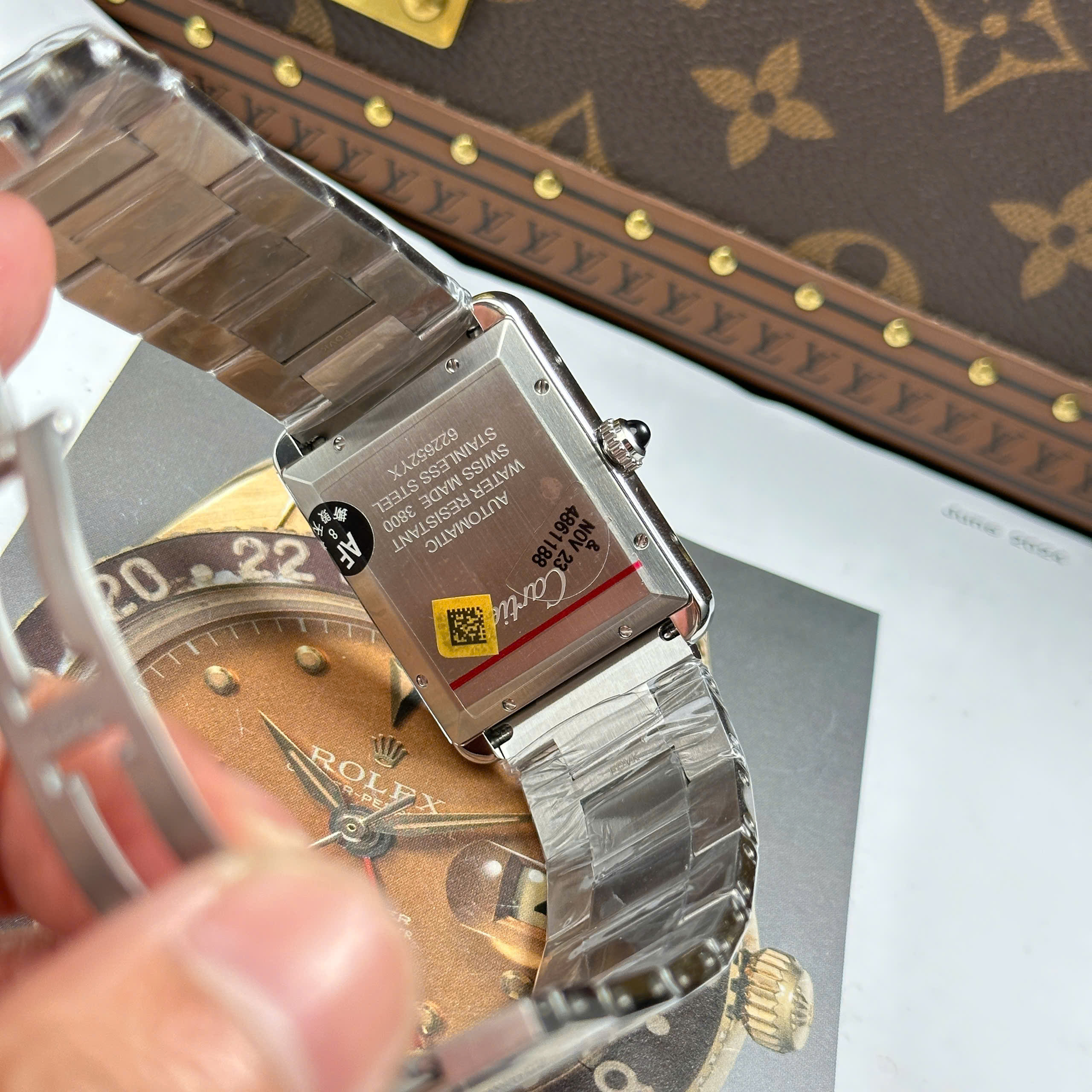 Đồng Hồ Cartier Tank Solo Extra Large Moden 31mmx40mm Replica 1:1 AF Factory