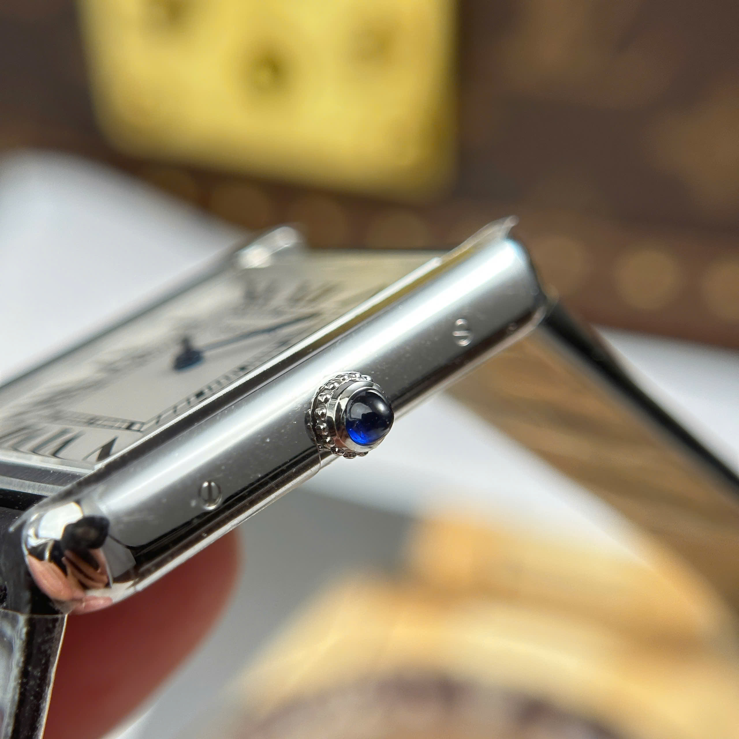 Đồng Hồ Cartier Tank Solo Large Moden 27.5mmx35mm Replica 1:1 AF Factory