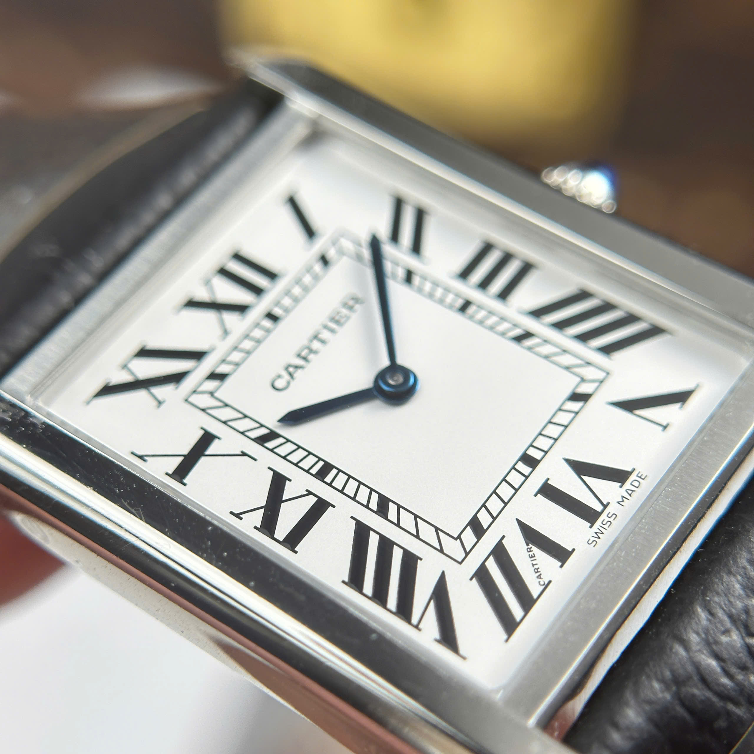 Đồng Hồ Cartier Tank Solo Large Moden 27.5mmx35mm Replica 1:1 AF Factory