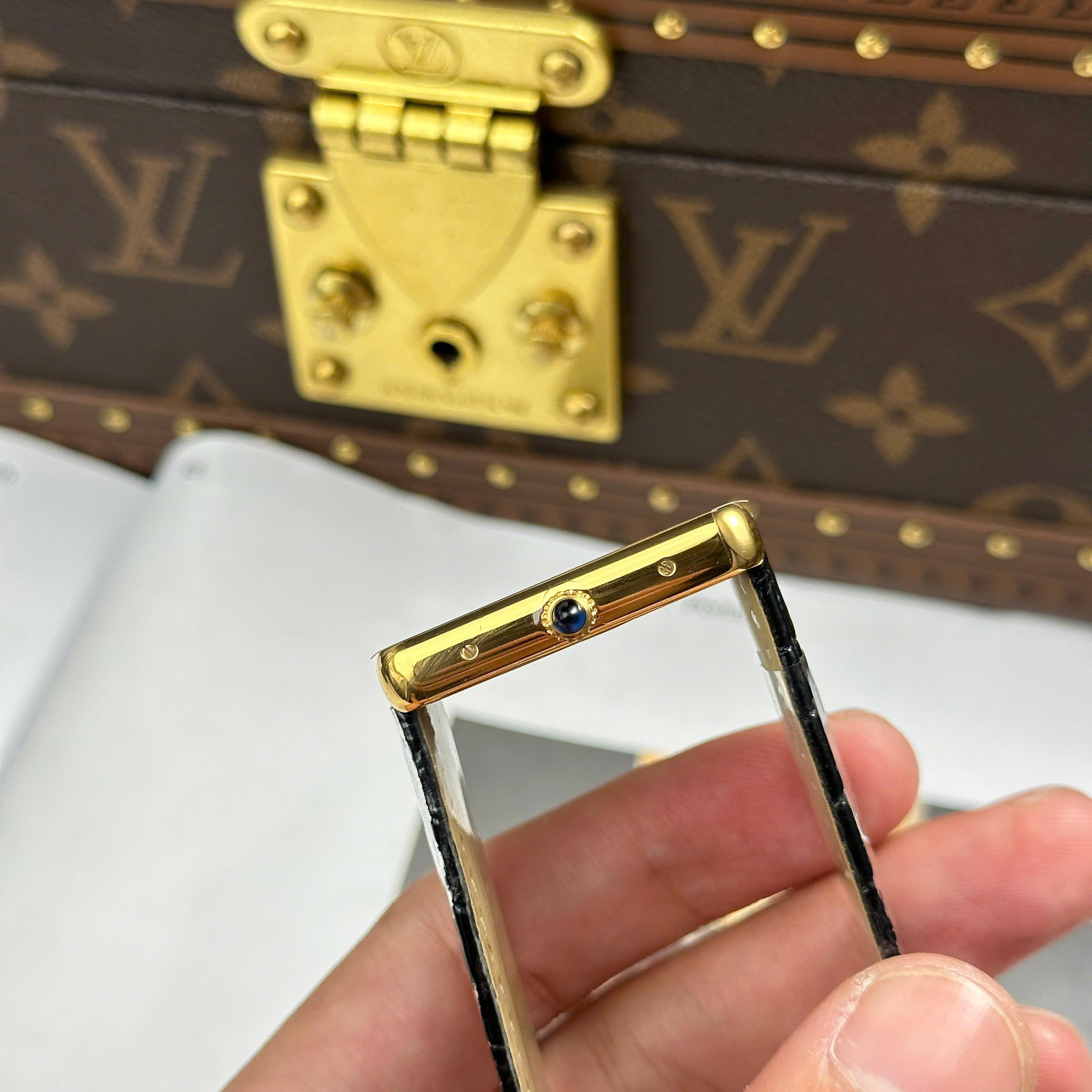 Đồng Hồ Cartier Tank Solo Large Moden 27.5mmx35mm Replica 1:1 AF Factory