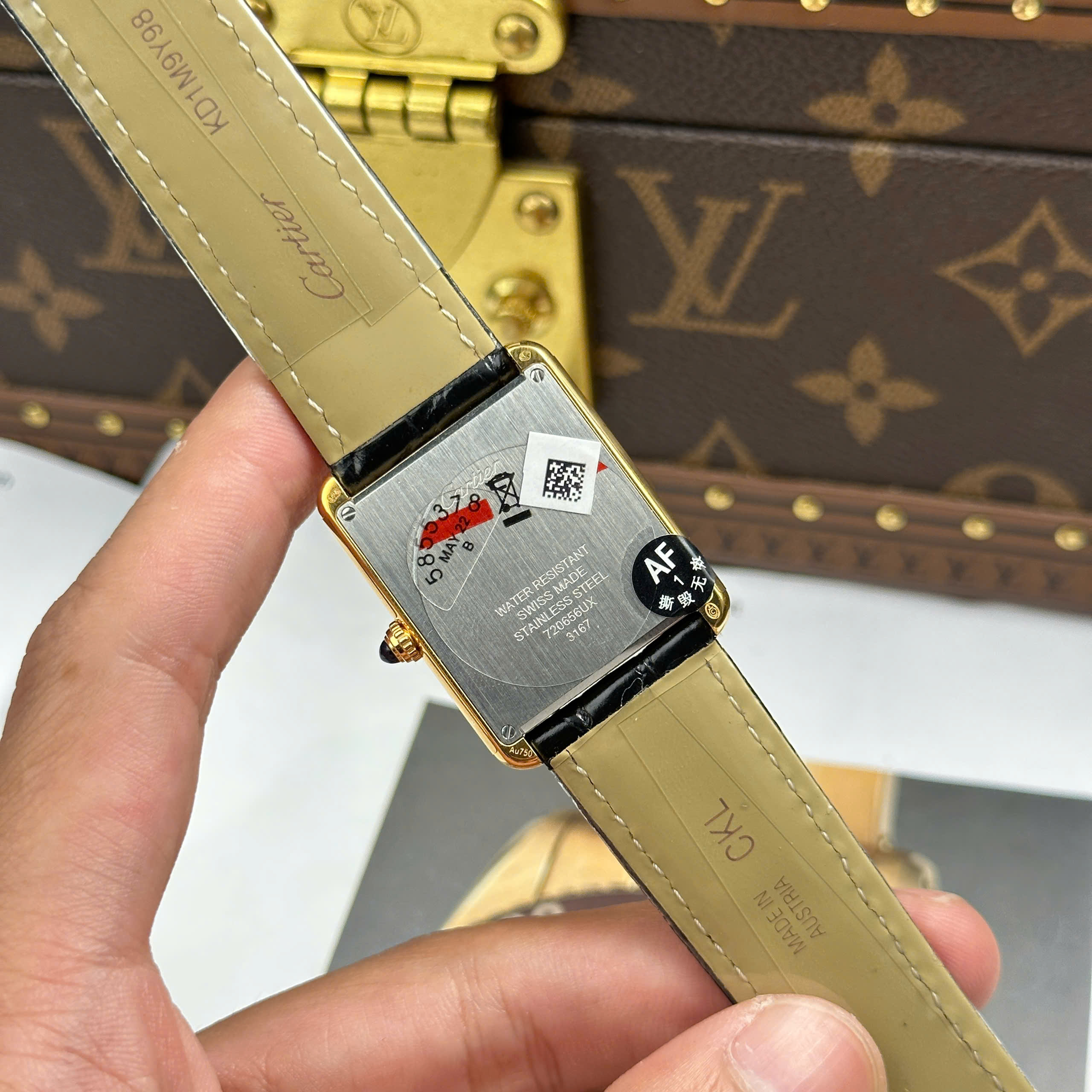 Đồng Hồ Cartier Tank Solo Large Moden 27.5mmx35mm Replica 1:1 AF Factory