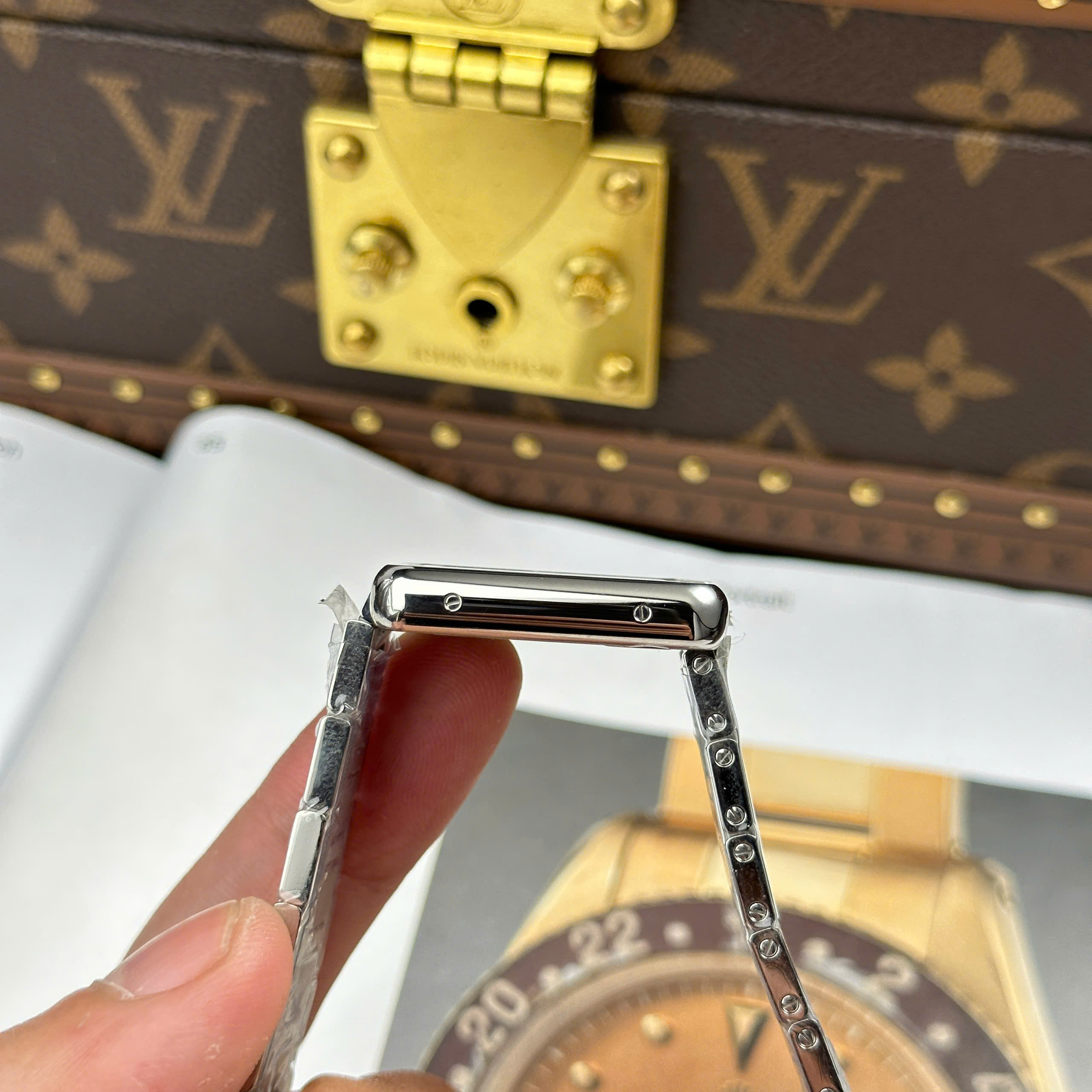 Đồng Hồ Cartier Tank Solo Small Model 25mmx31mm Máy Quartz Ronda Replica 1:1 AF Factory