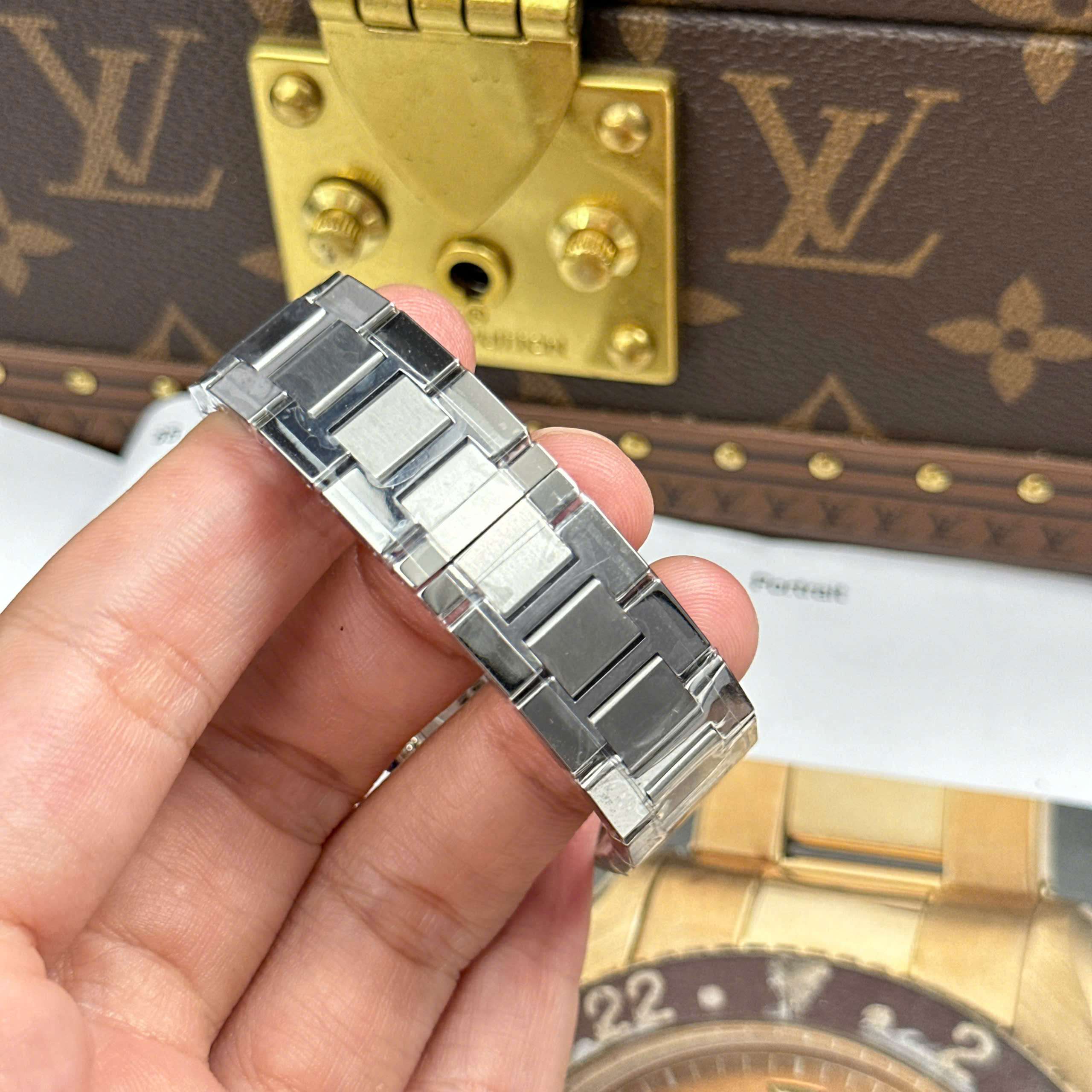 Đồng Hồ Cartier Tank Solo Small Model 25mmx31mm Máy Quartz Ronda Replica 1:1 AF Factory