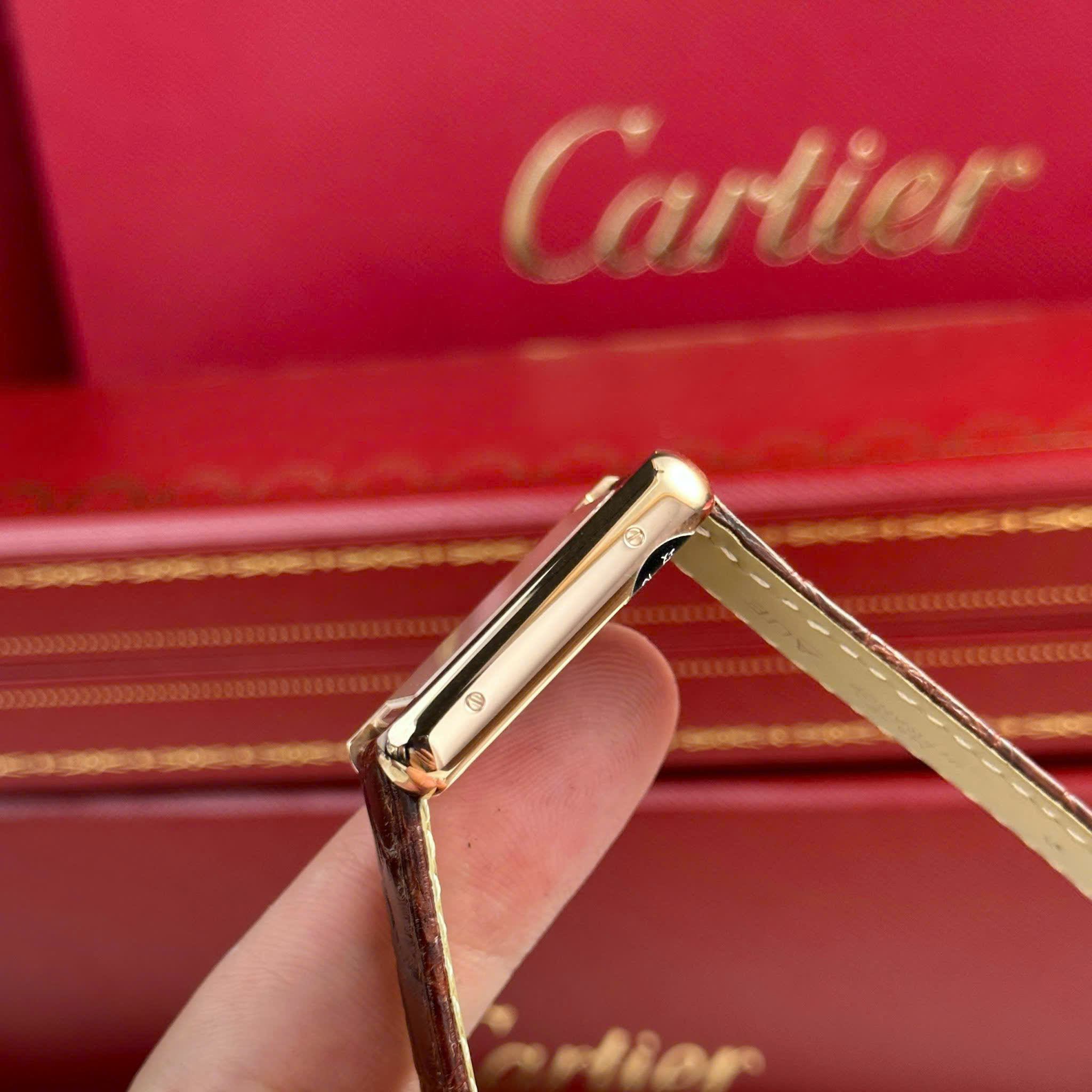 Đồng Hồ Cartier Tank Solo Small Model 25mmx31mm Máy Quartz Ronda Replica 1:1 AF Factory