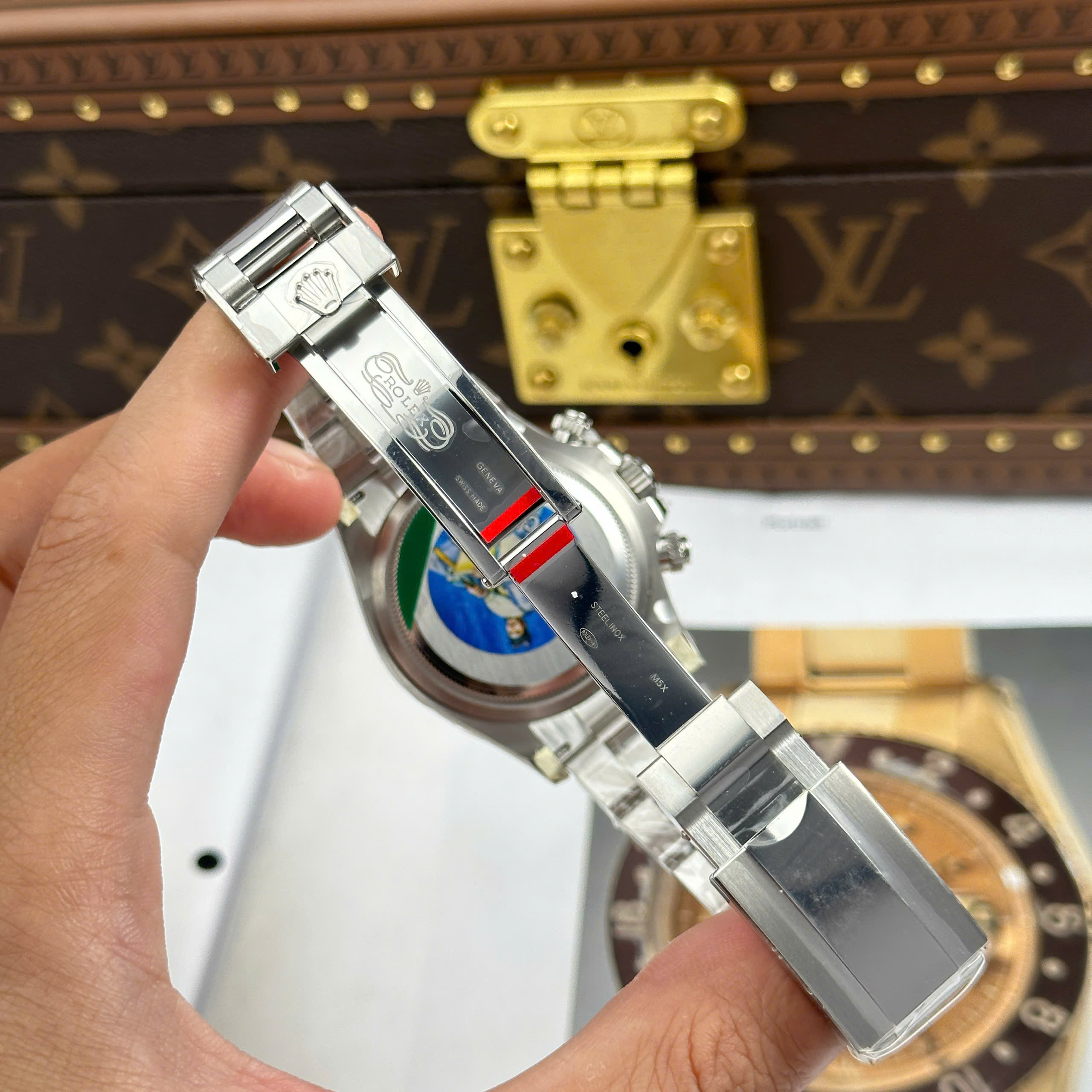 Đồng Hồ Rolex Cosmograph Daytona 126500LN 40mm Mặt Số Trắng Replica 1:1 Clean Factory