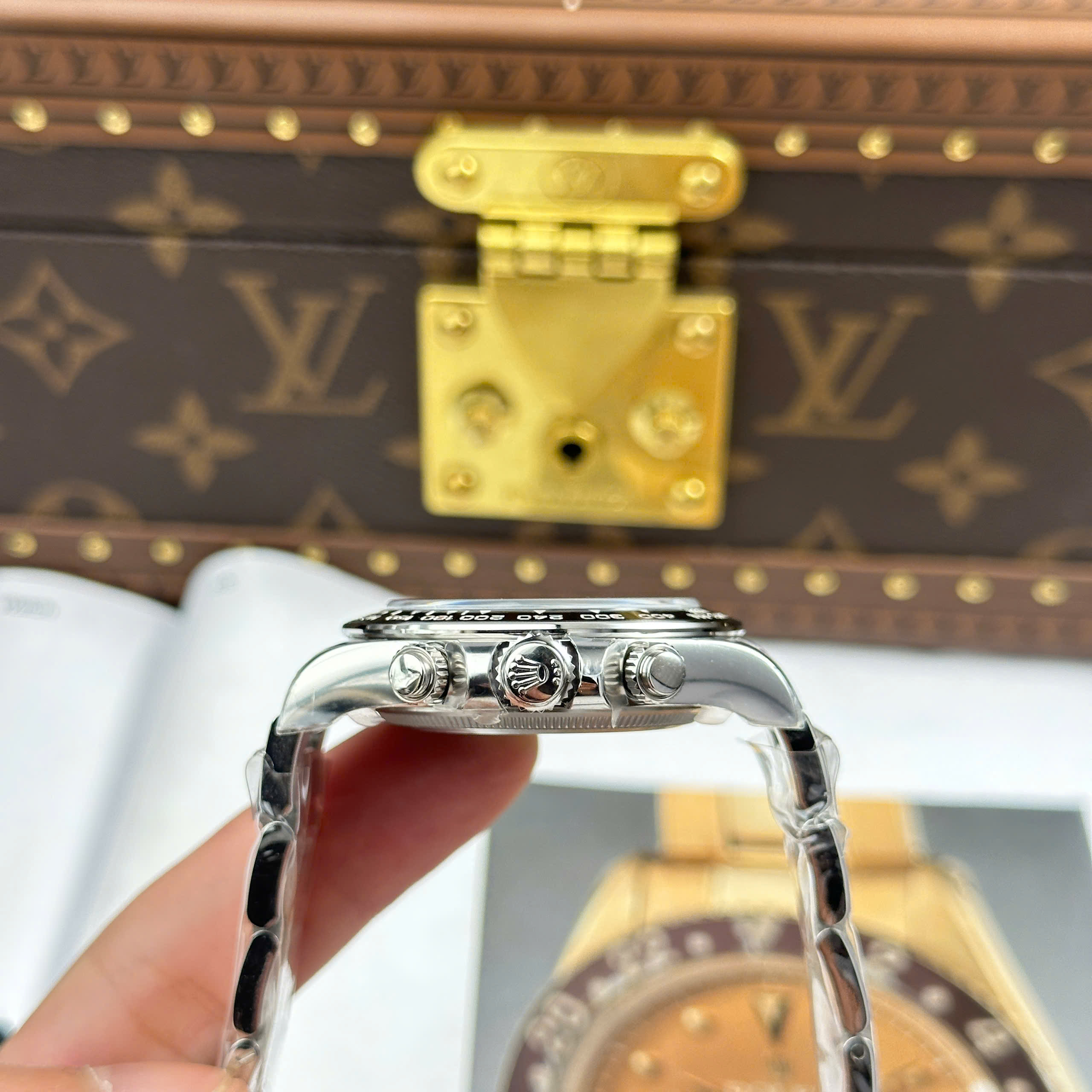 Đồng Hồ Rolex Cosmograph Daytona 126500LN 40mm Mặt Số Trắng Replica 1:1 Clean Factory
