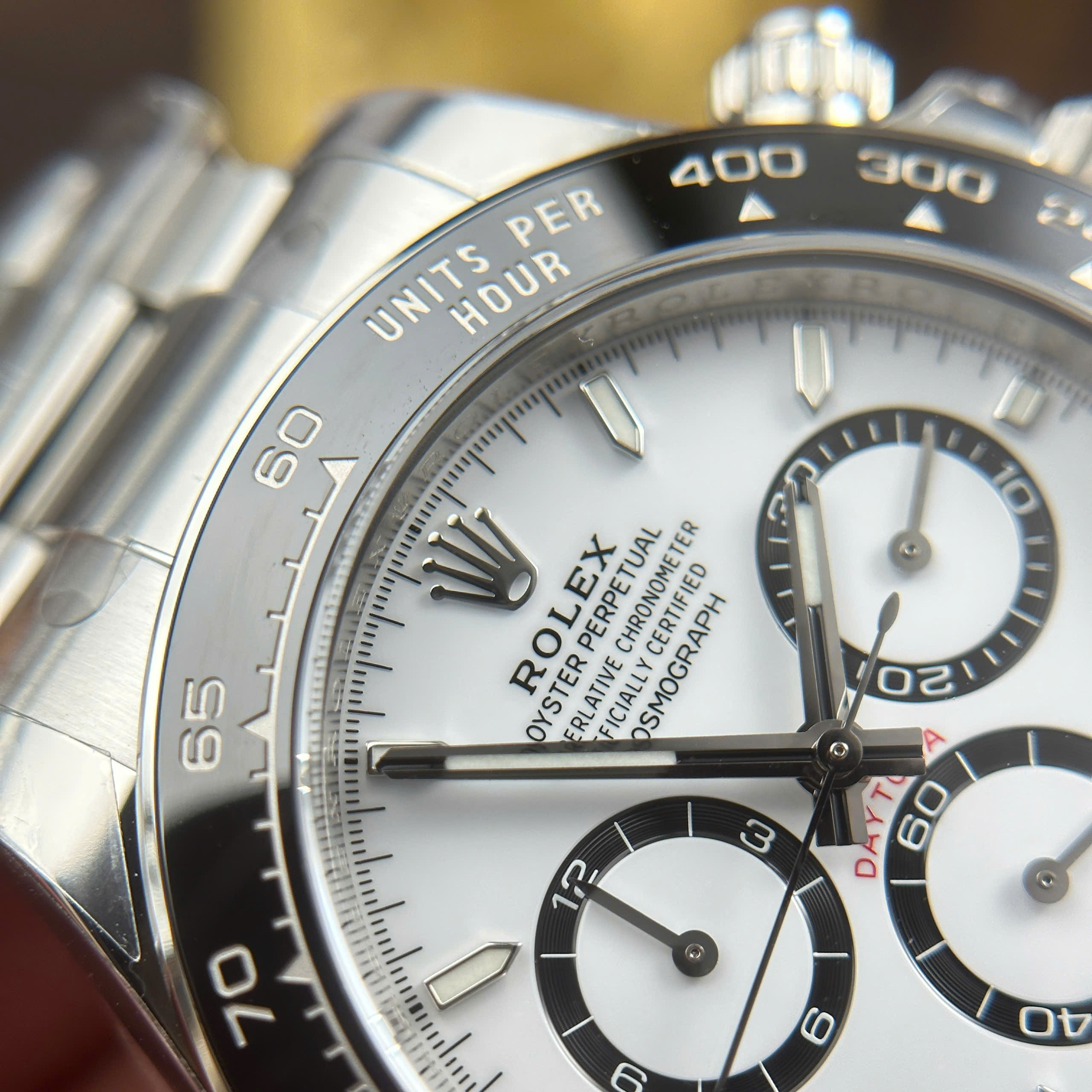 Đồng Hồ Rolex Cosmograph Daytona 126500LN 40mm Mặt Số Trắng Replica 1:1 Clean Factory