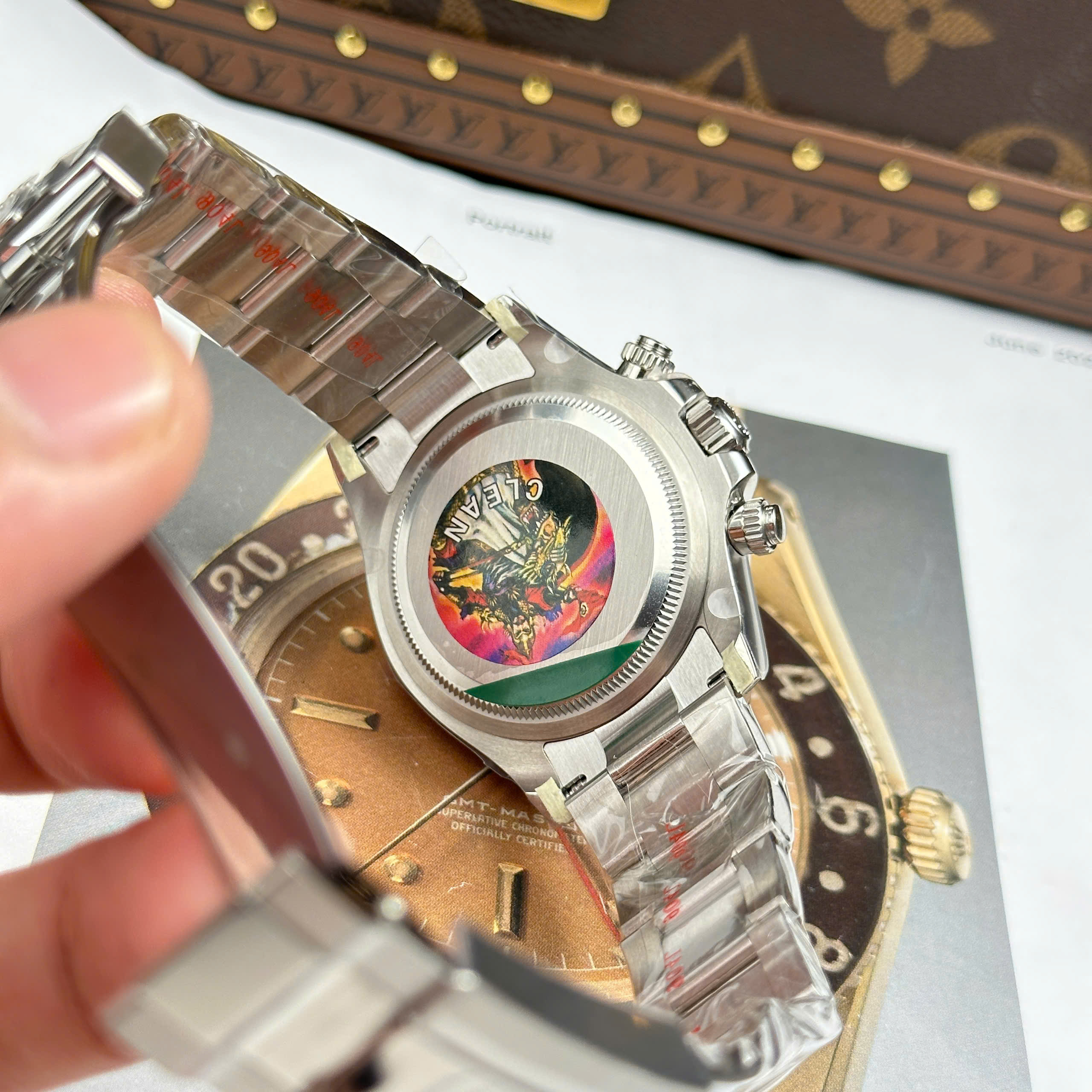 Đồng Hồ Rolex Cosmograph Daytona 126500LN 40mm Mặt Số Đen Replica 1:1 Clean Factory