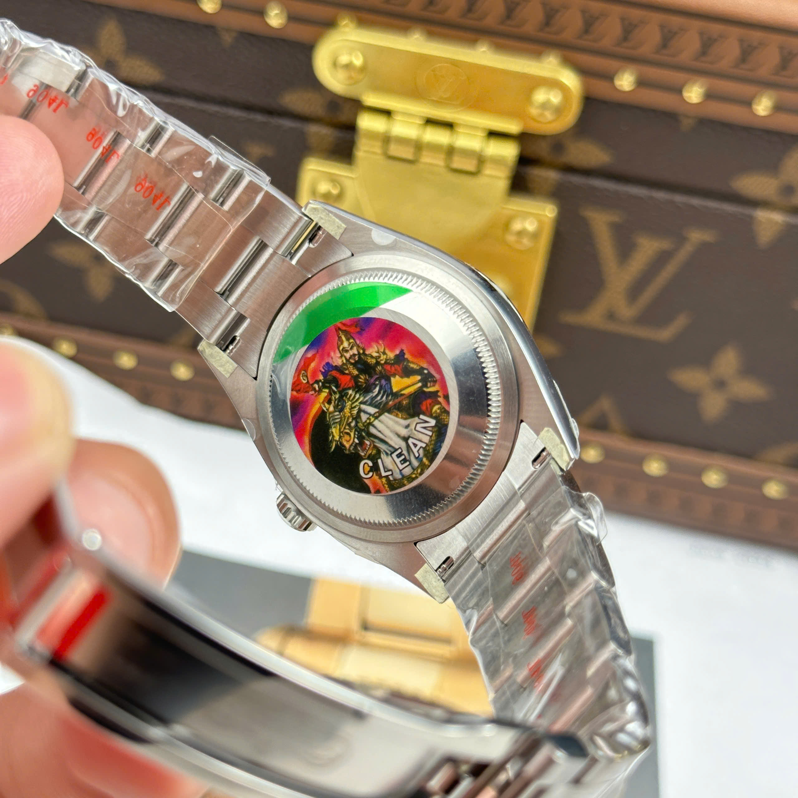 Đồng Hồ Rolex Oyster Perpetual 36mm 124300 Mặt Số Xanh Lam Replica 1:1 Clean Factory